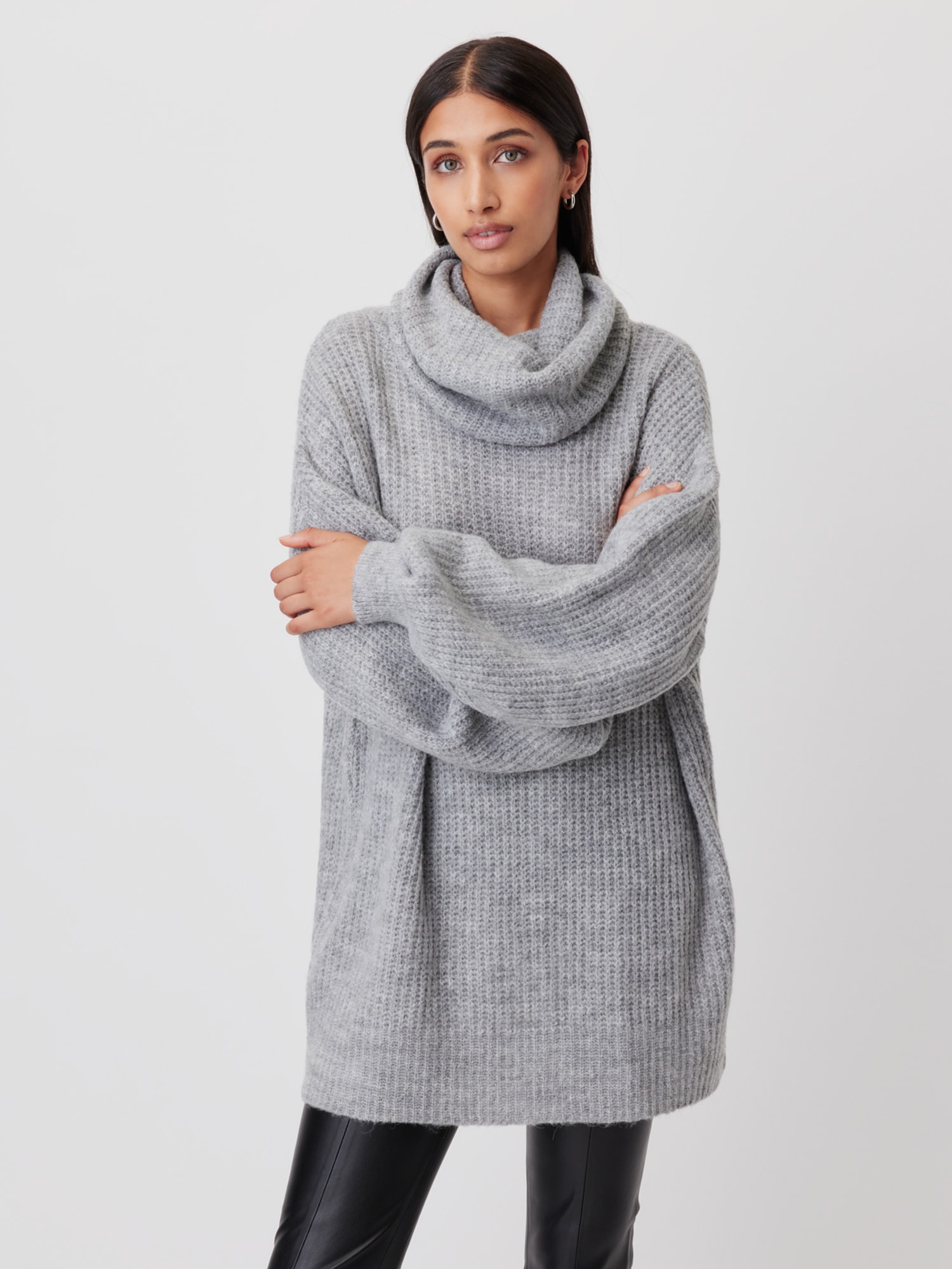 LeGer Strickpullover "Juna, LeGer by Lena Gercke", Loose fit mit Rundhalsau günstig online kaufen