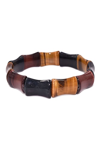 Armband »Schmuck Geschenk Armschmuck Armkette Edelstein Farbstein Tigerauge«