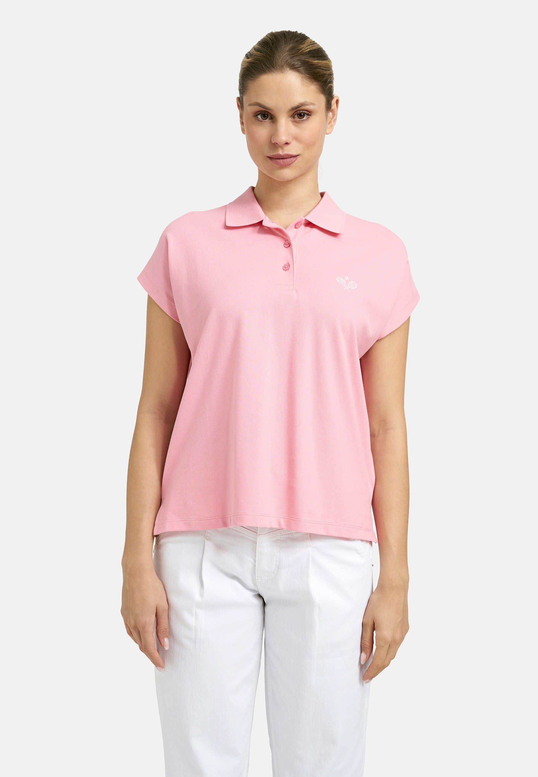Smith & Soul Poloshirt mit überschnittener Schulter