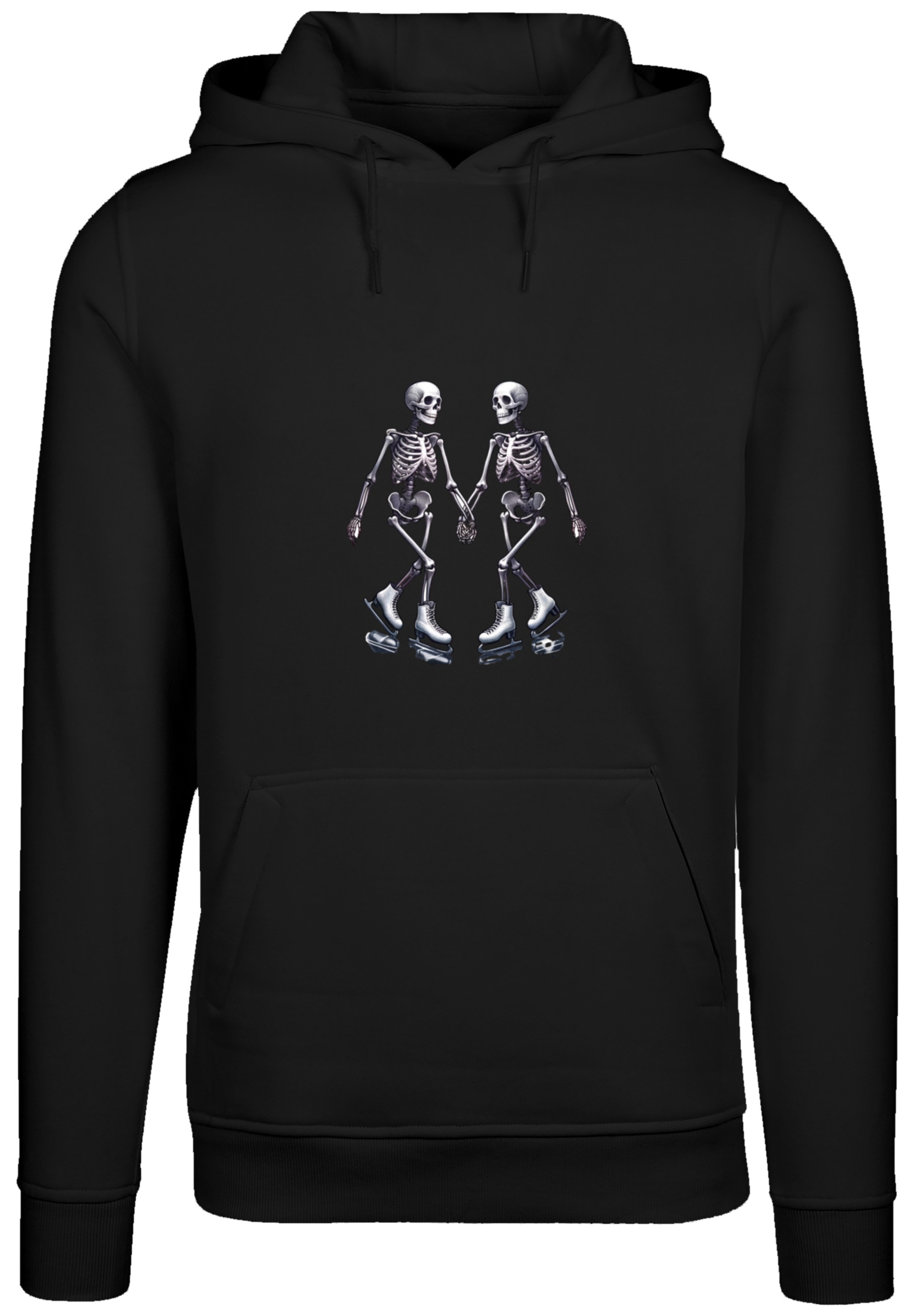 F4NT4STIC Kapuzenpullover »Skelettpaar Eislaufen Valentinstagsgeschenk«, Premium Qualität