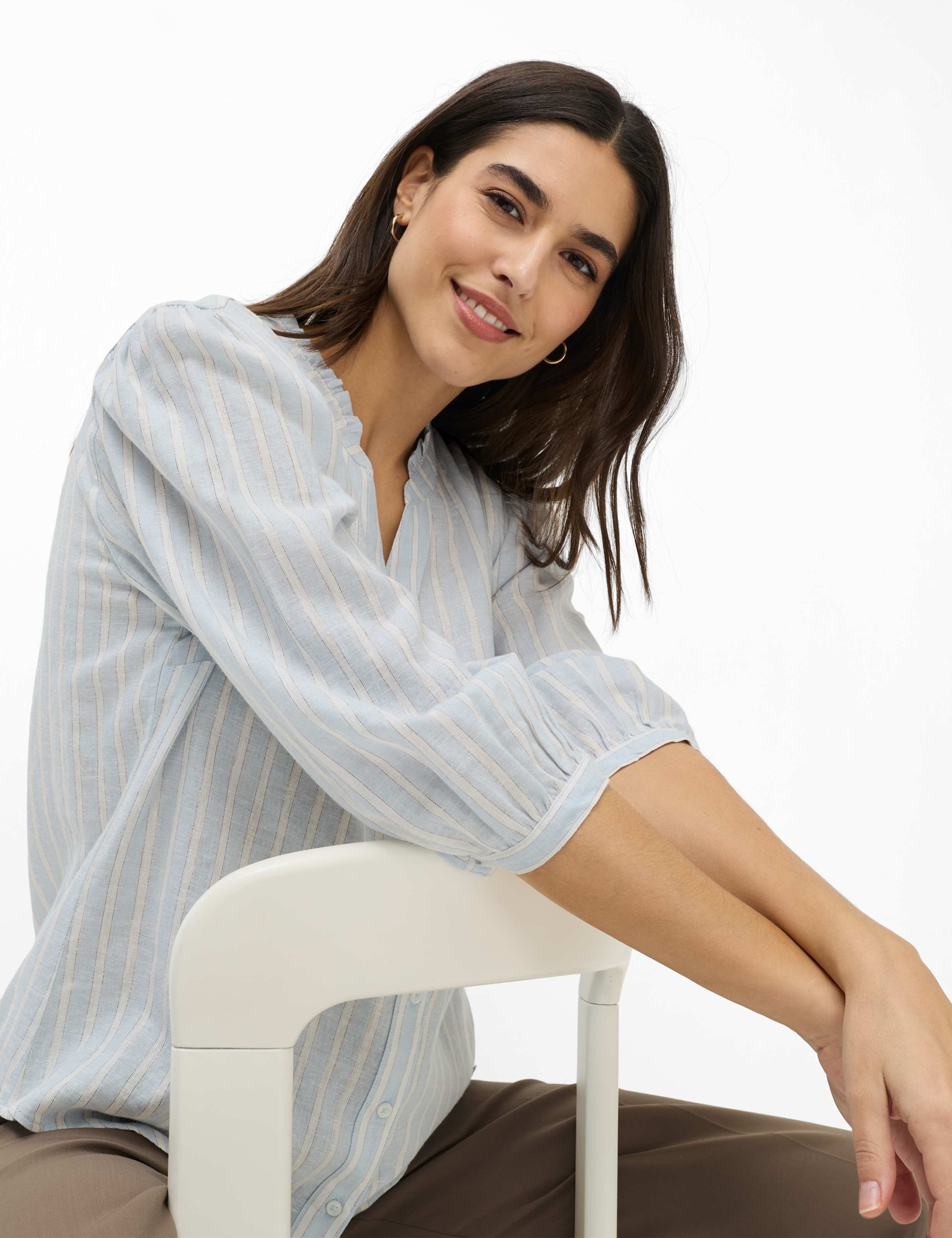 Brax Klassische Bluse »Style VIOLET«