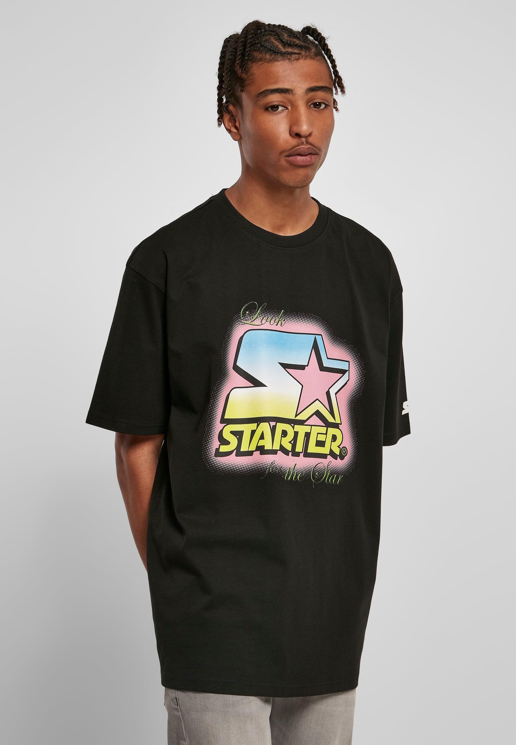 Starter Black Label T-Shirt »Starter Black Label Herren Starter Fresh Logo Tee«, (1 tlg.)