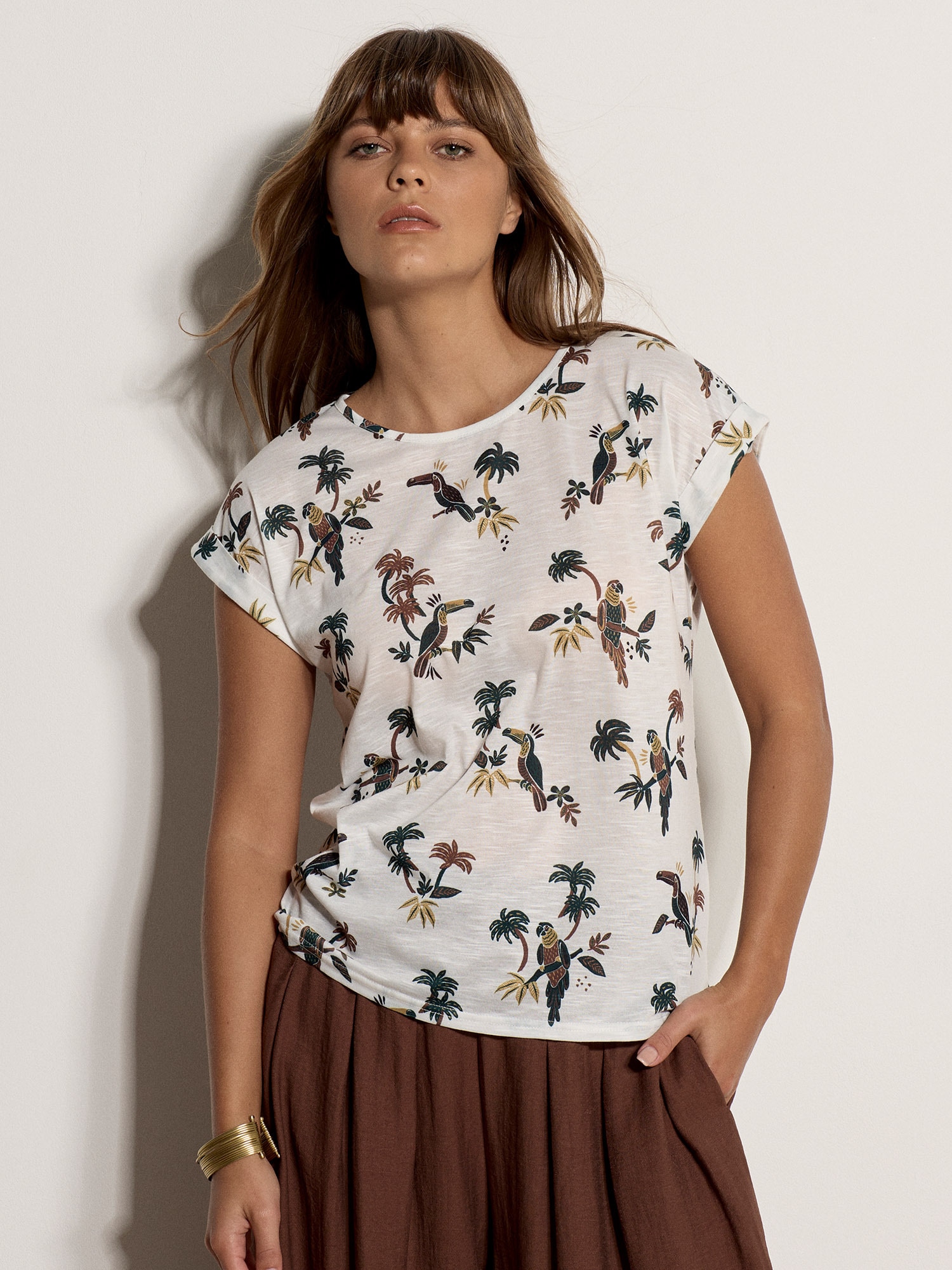 Apricot T-Shirt »Slub-T-Shirt«