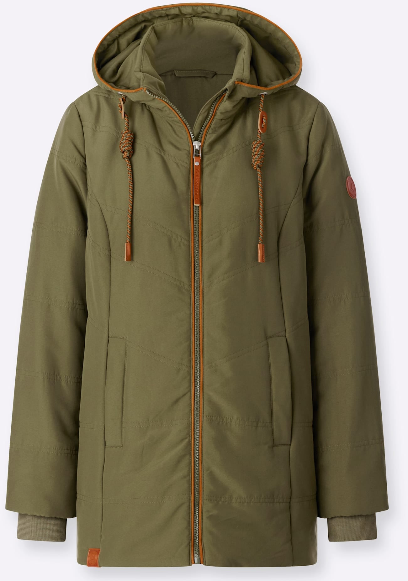 Casual Looks Steppjacke mit Kapuze