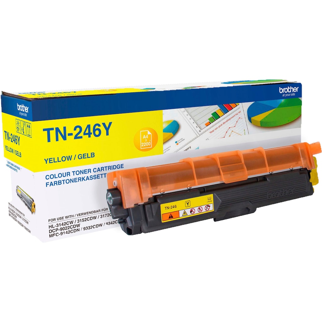 Brother Tonerpatrone »Toner TN-246Y«