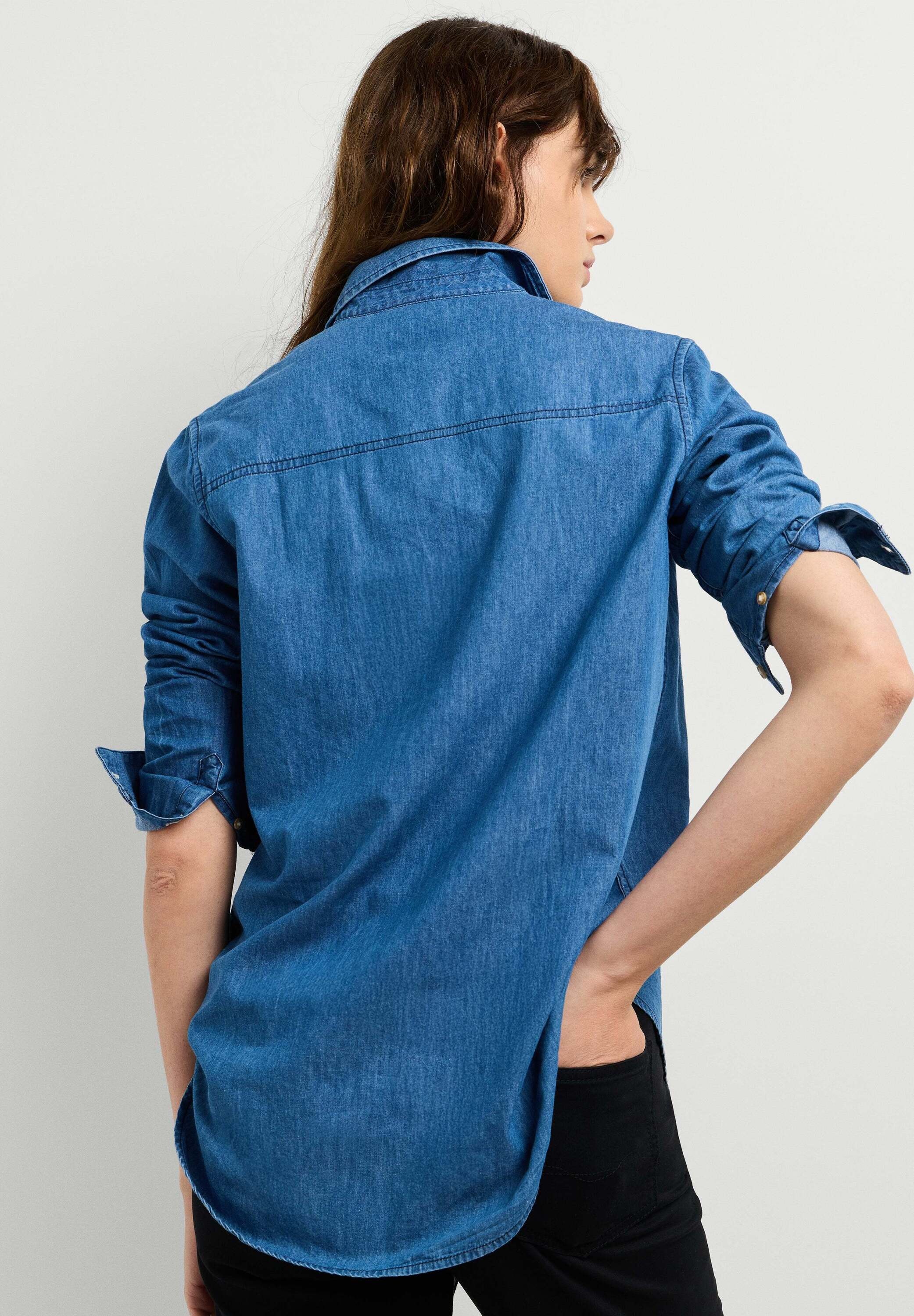 Pepe Jeans T-Shirt »denim shirt LANE CLASSIC BLOUSE«