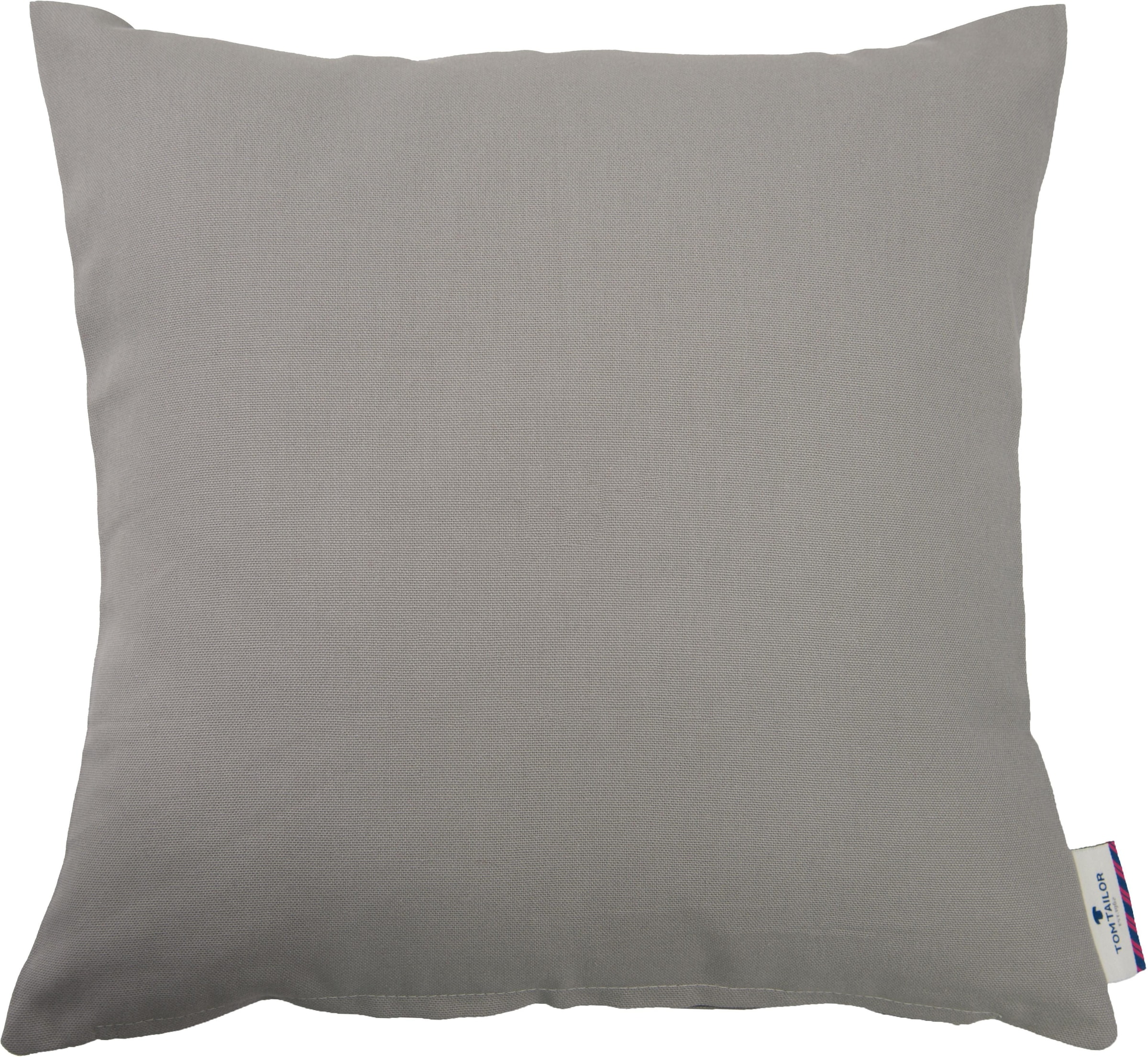 TOM TAILOR HOME Dekokissen »Dove«, unifarben, Kissenhüllen ohne Füllung, 2er Pack