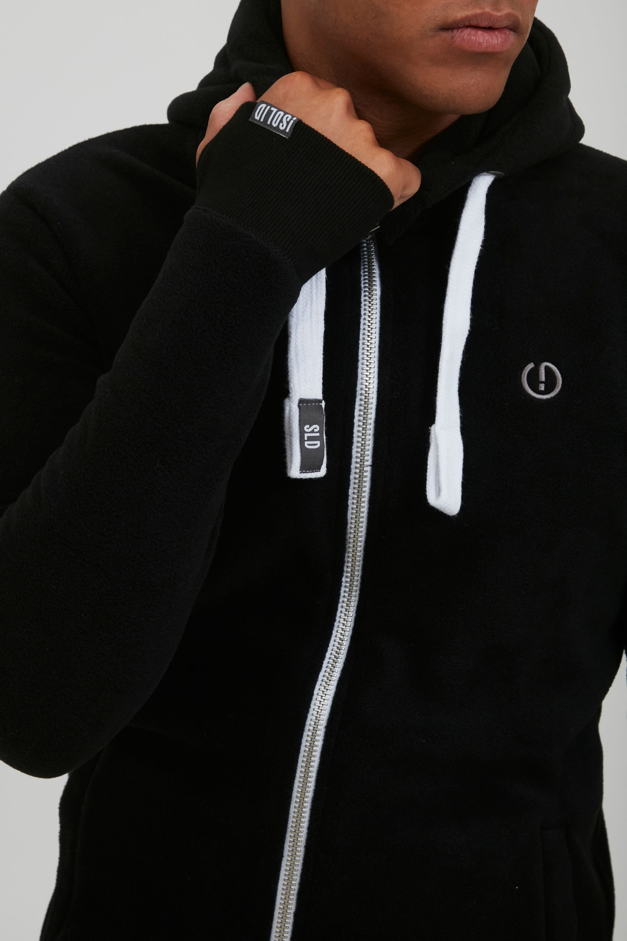 !Solid Fleecejacke »Fleecejacke SDLo«, mit Kapuze