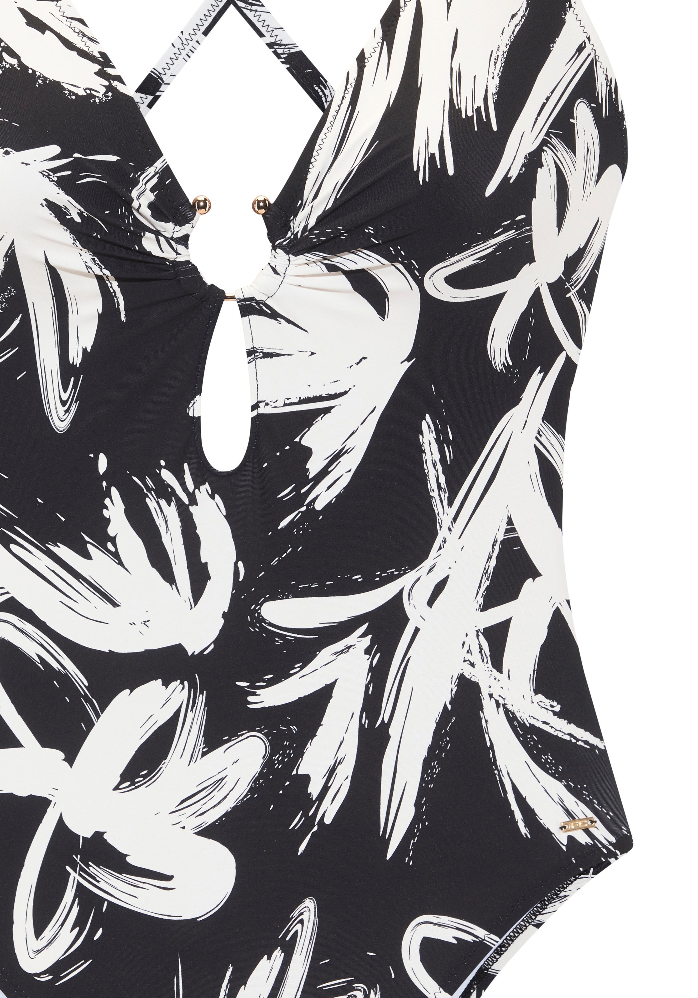 Thumbnail - French Connection Badeanzug mit modischem Allover-Print