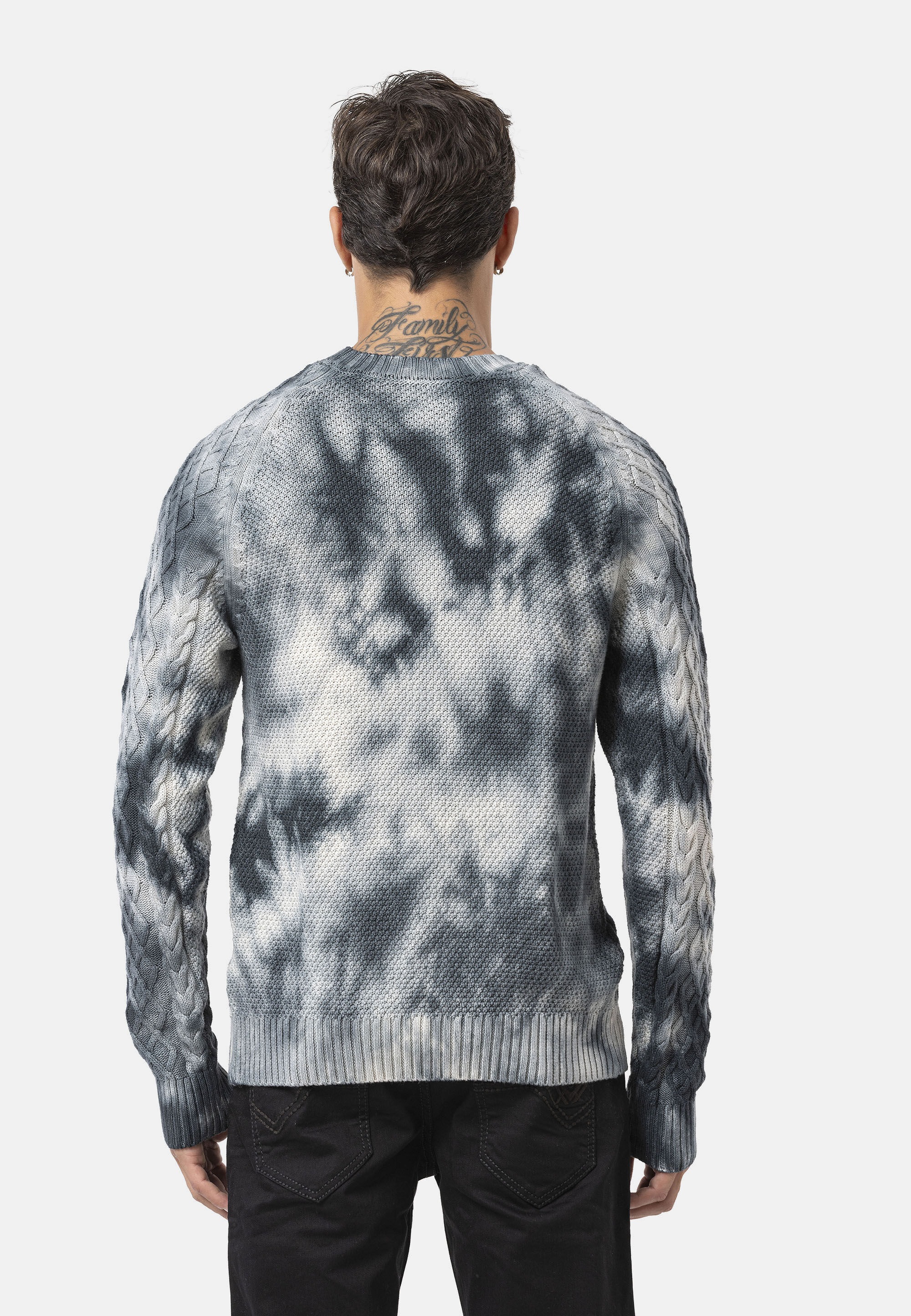 Thumbnail - Cipo & Baxx Strickpullover "CP287" 1 Stk. mit lassischem Zopfmuster