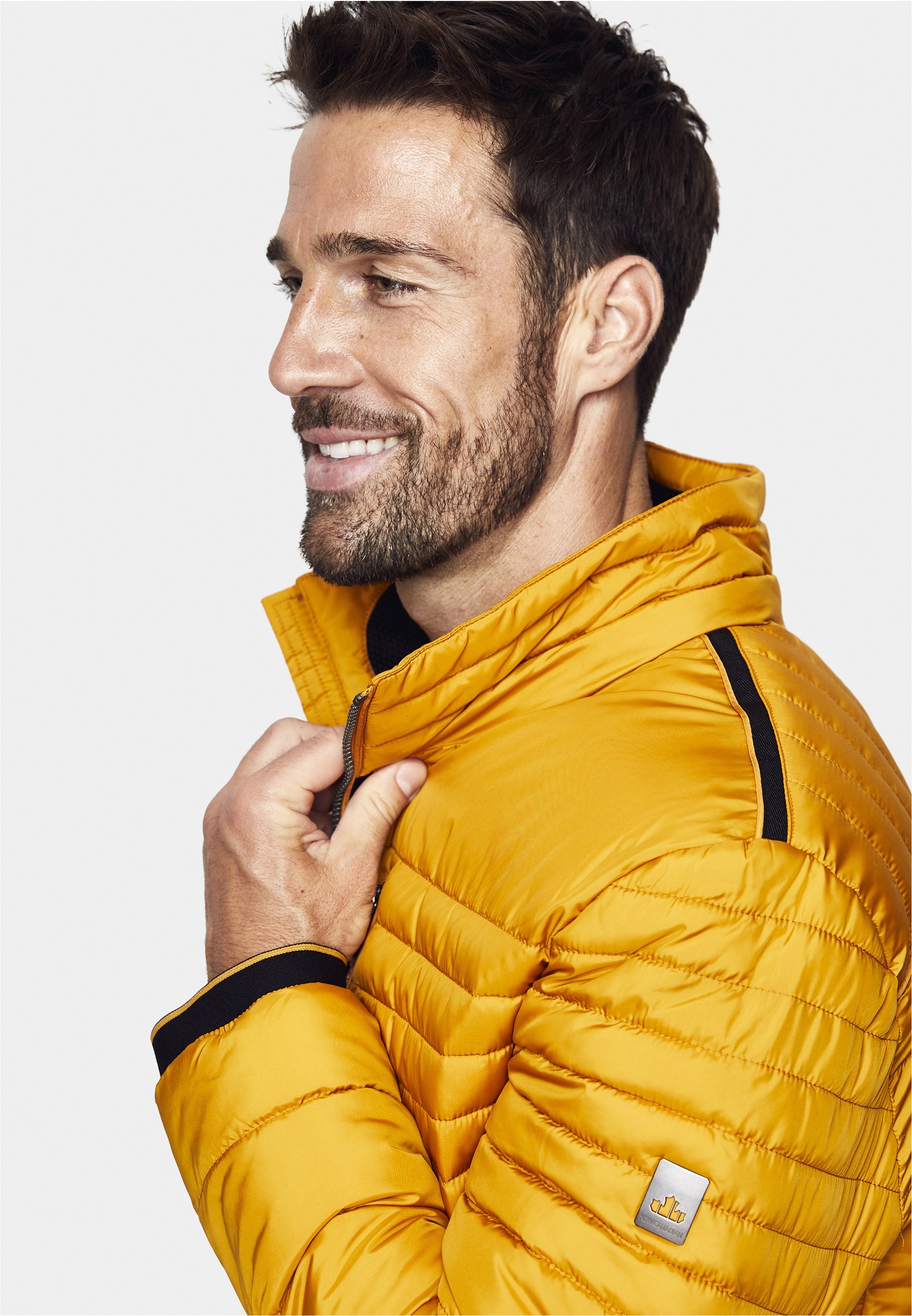 New Canadian Steppjacke, mit leichter Wattierung