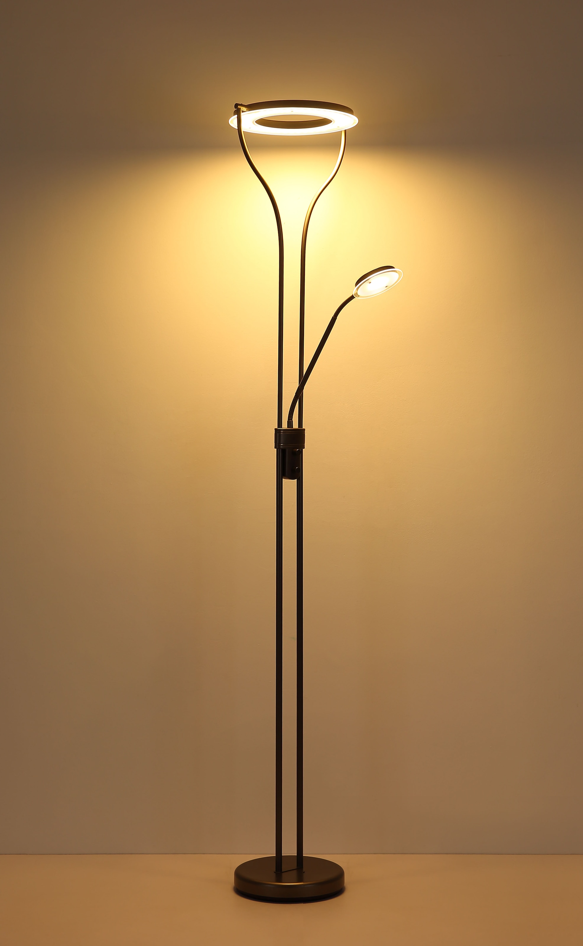 GLOBO LIGHTING Deckenfluter »EBRO« LED-Modul 1 Stk. LED Deckenfluter, dimmbar, 3000K, modern & hell