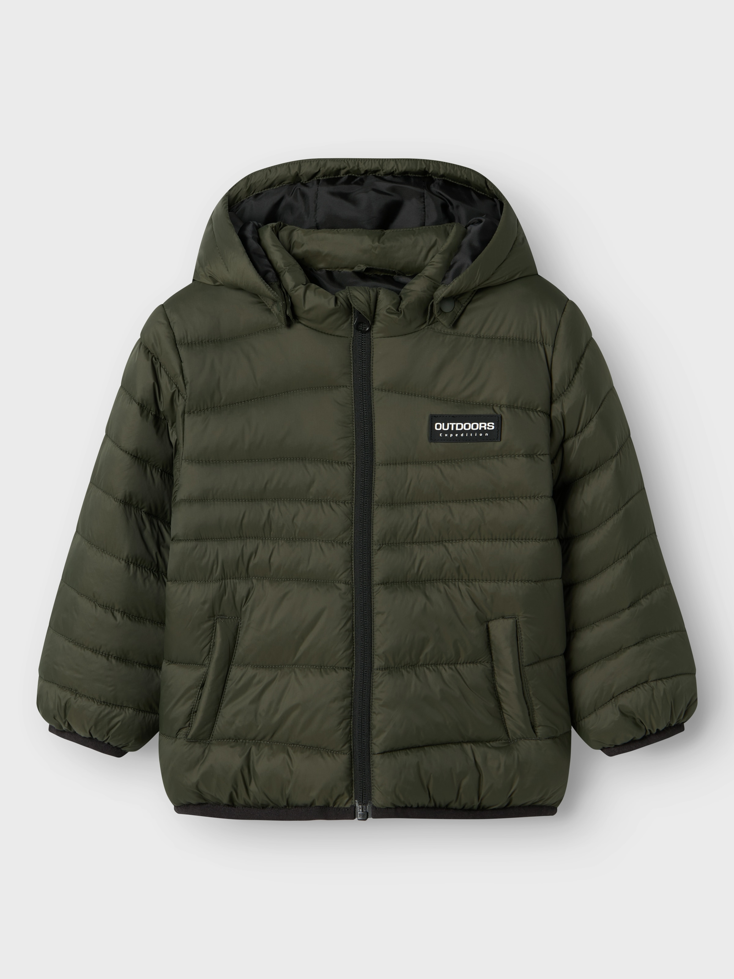 Name It Outdoorjacke »NMMMARBLE JACKET PB«, mit Kapuze