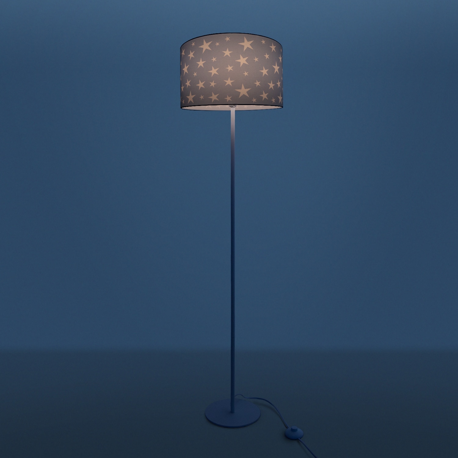 Paco Home Stehlampe »Capri 315«, Stehleuchte Sternen-Motiv, BAUR E27 LED Kinderlampe Deko | Kinderzimmer, flammig-flammig, 1