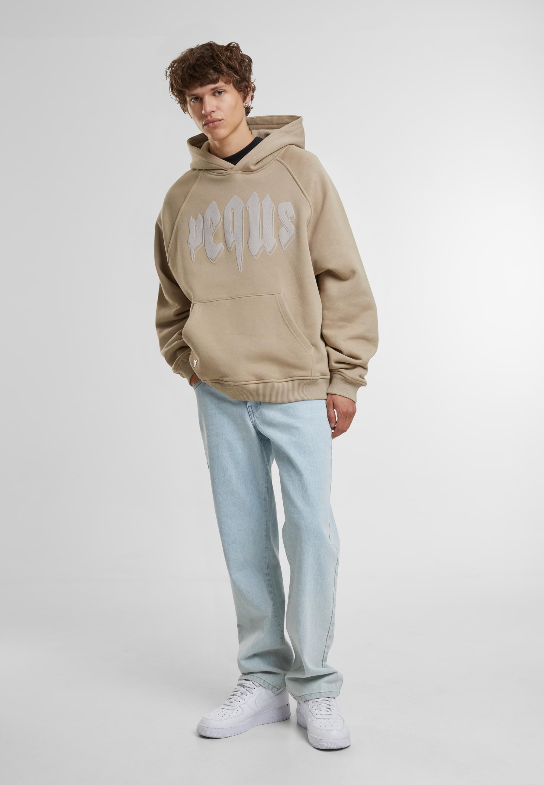 PEQUS Kapuzenpullover »PEQUS PEQUS Outlined Mythic Logo Hoodie«, (1 tlg.)