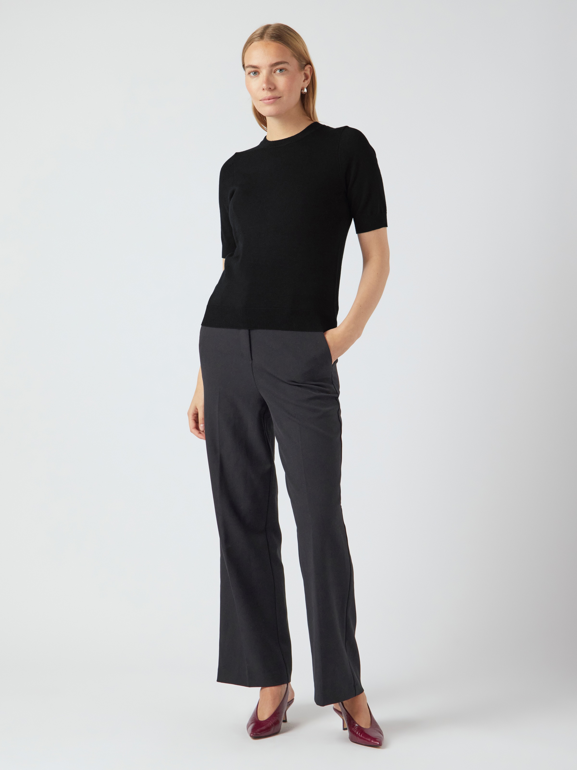 Thumbnail - Y.A.S "YASLENA SS KNIT PULLOVER S. NOOS"