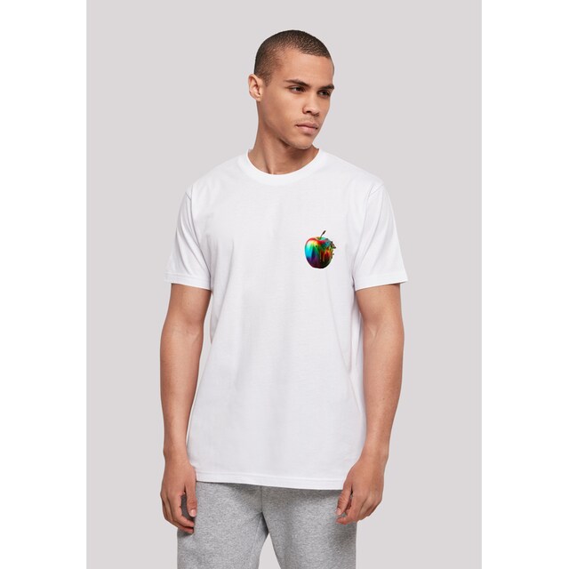F4NT4STIC T-Shirt »Colorfood Collection - Rainbow Apple«, Print ▷ für | BAUR
