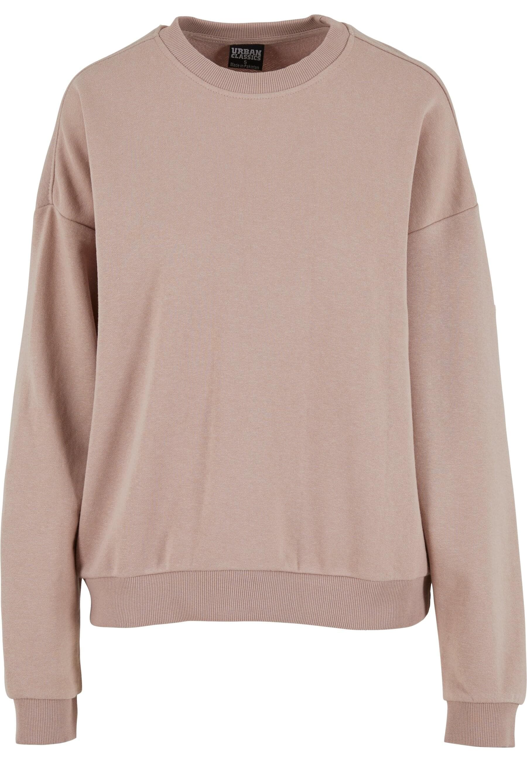 URBAN CLASSICS Sweater "Urban Classics Damen Ladies Oversized Light Terry Crewneck"