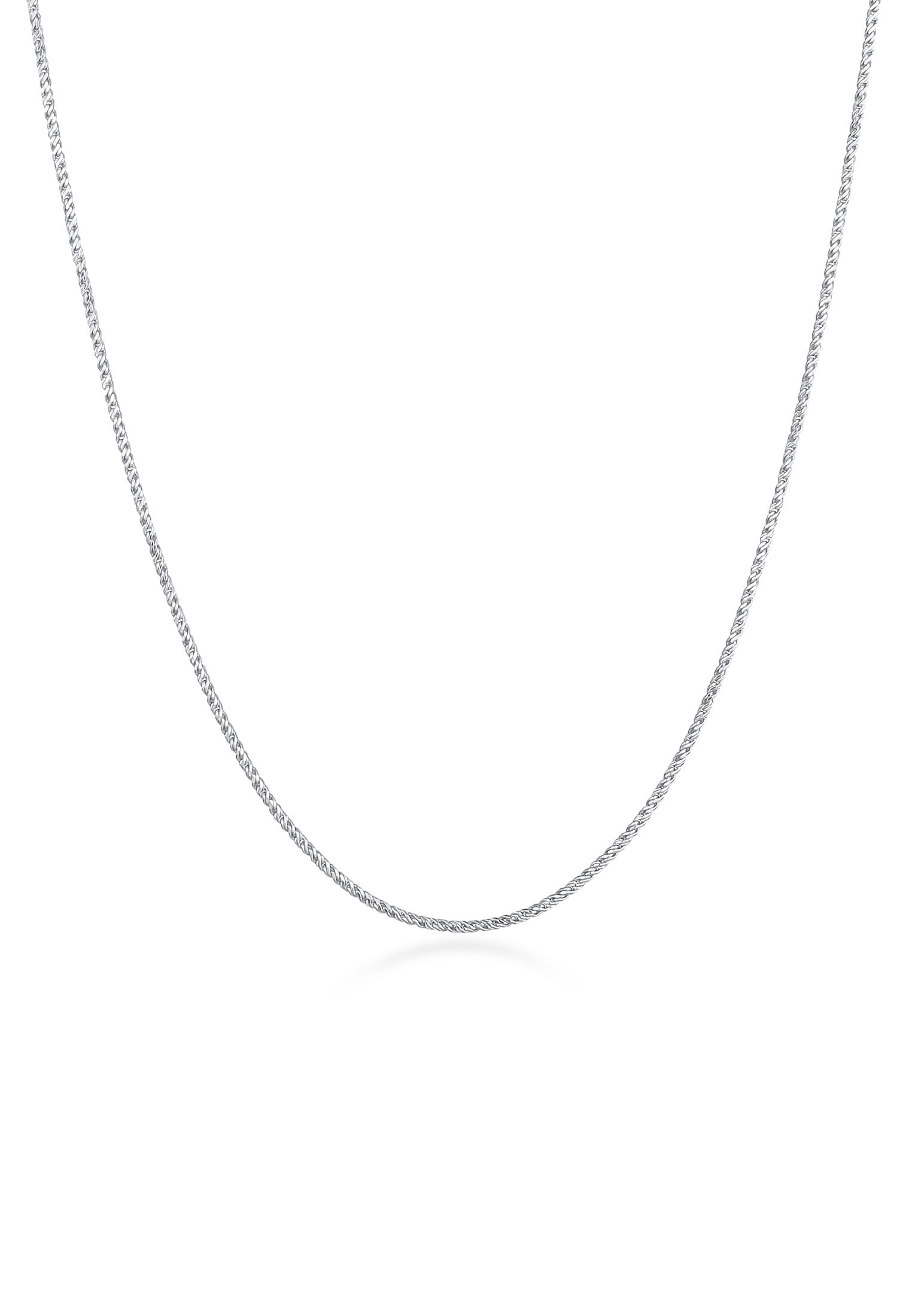 Kuzzoi Silberkette »Halskette Herren Kordelkette Gedreht Fein ca.2 mm 925 Silber«