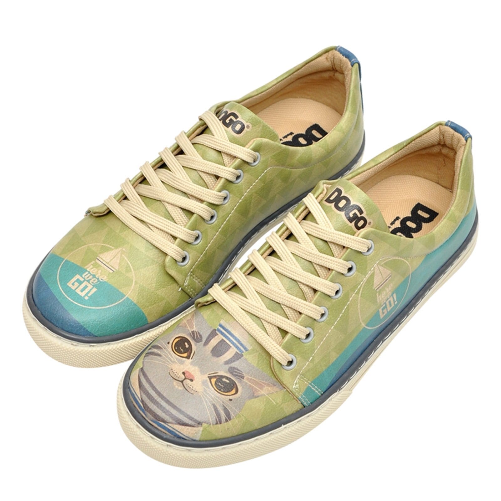 Dario Beige Vegane Bootsschuhe Mikrofaser Wildlederoptik