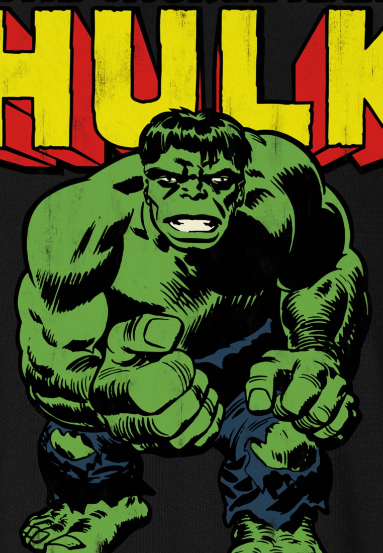LOGOSHIRT T-Shirt »Hulk - Marvel - The Incredible«, mit coolem Print