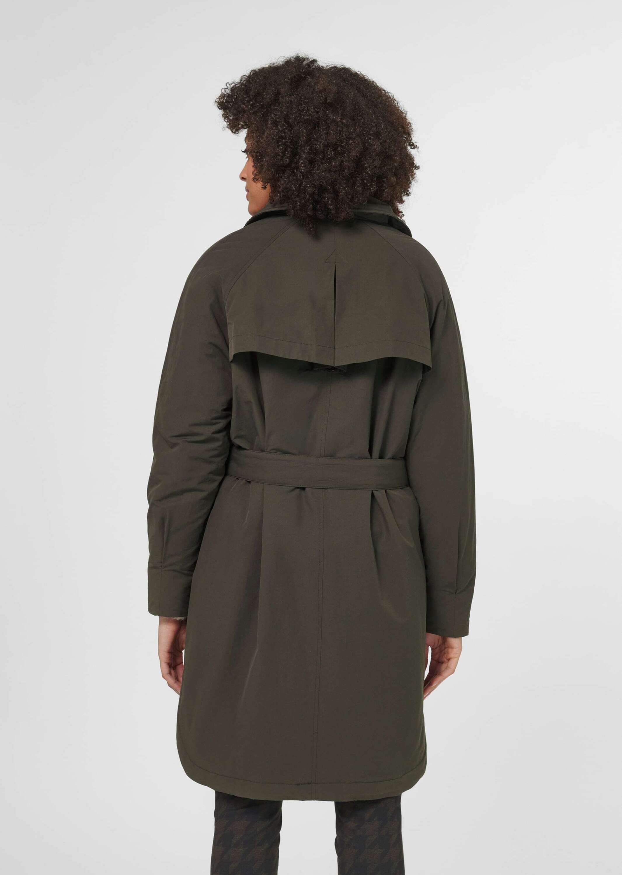 MADELEINE Langmantel »Trench Modischer Trenchcoat mit Warmfutter«