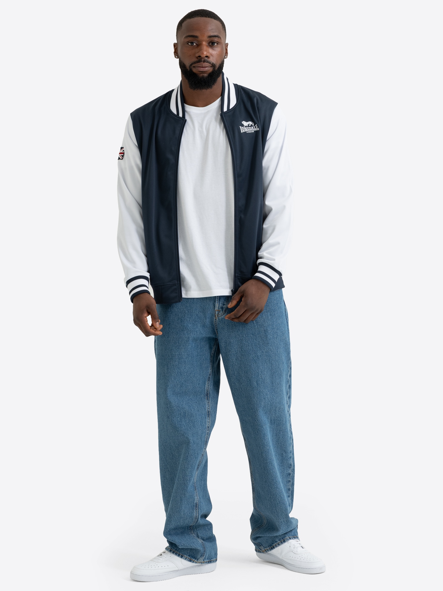 Lonsdale Trainingsjacke »ELTHAM« mit Reißverschluss, aus Polyester, normale Passform