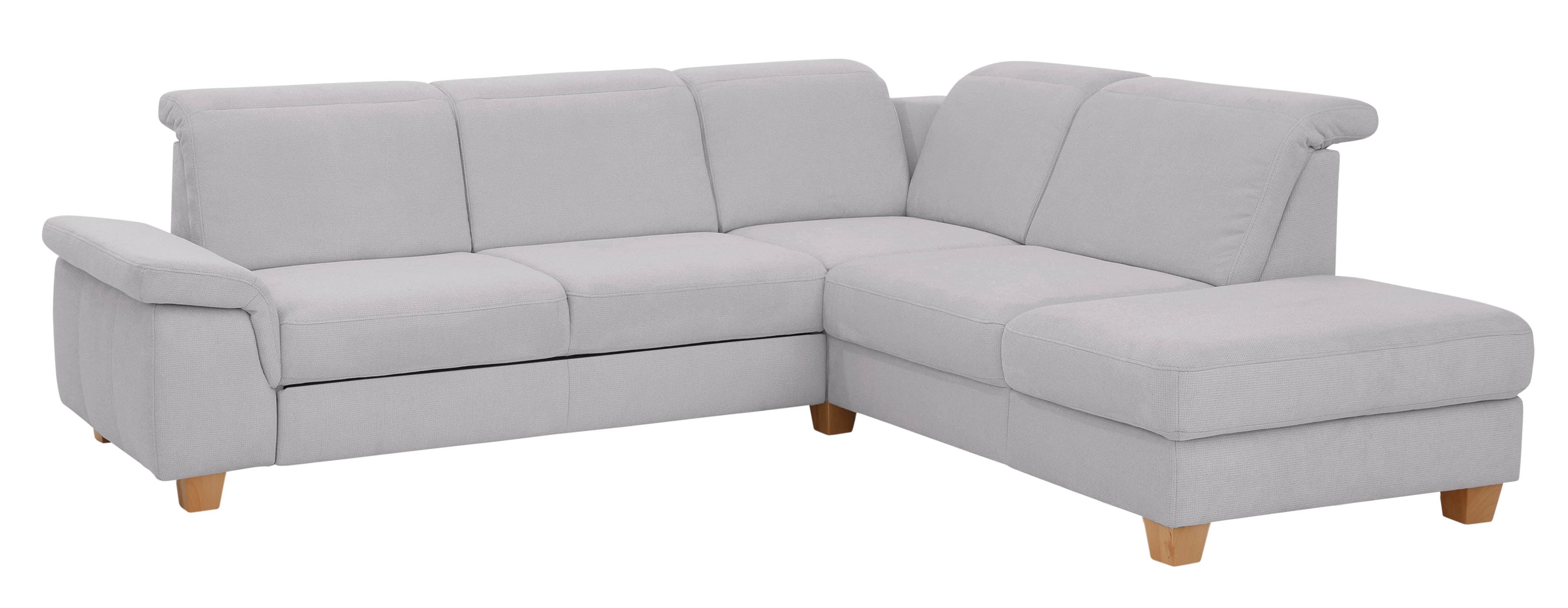 Home affaire Ecksofa "Dalia L-Form" mit Federkernpolsterung, wahlweise mit Schlaffunktion, Bettkasten