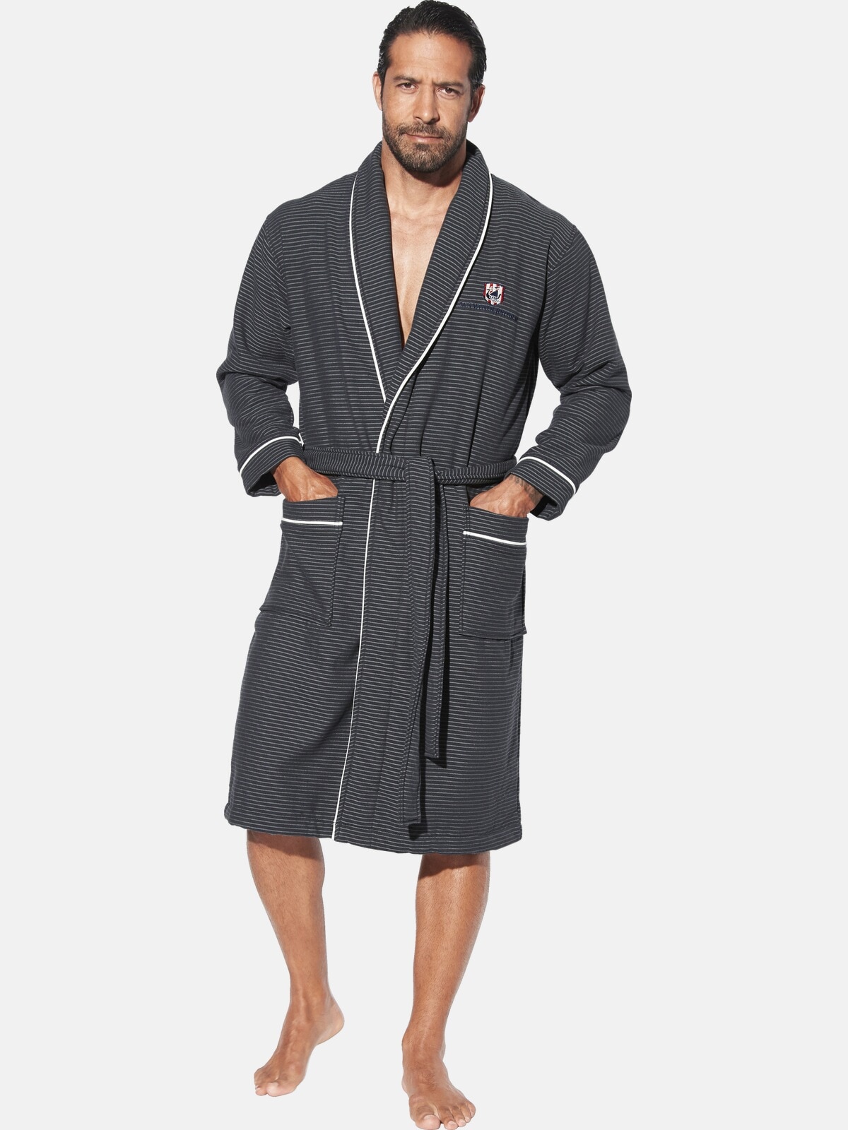 Jan Vanderstorm Hausanzug "Bademantel ROLFGARD" günstig online kaufen