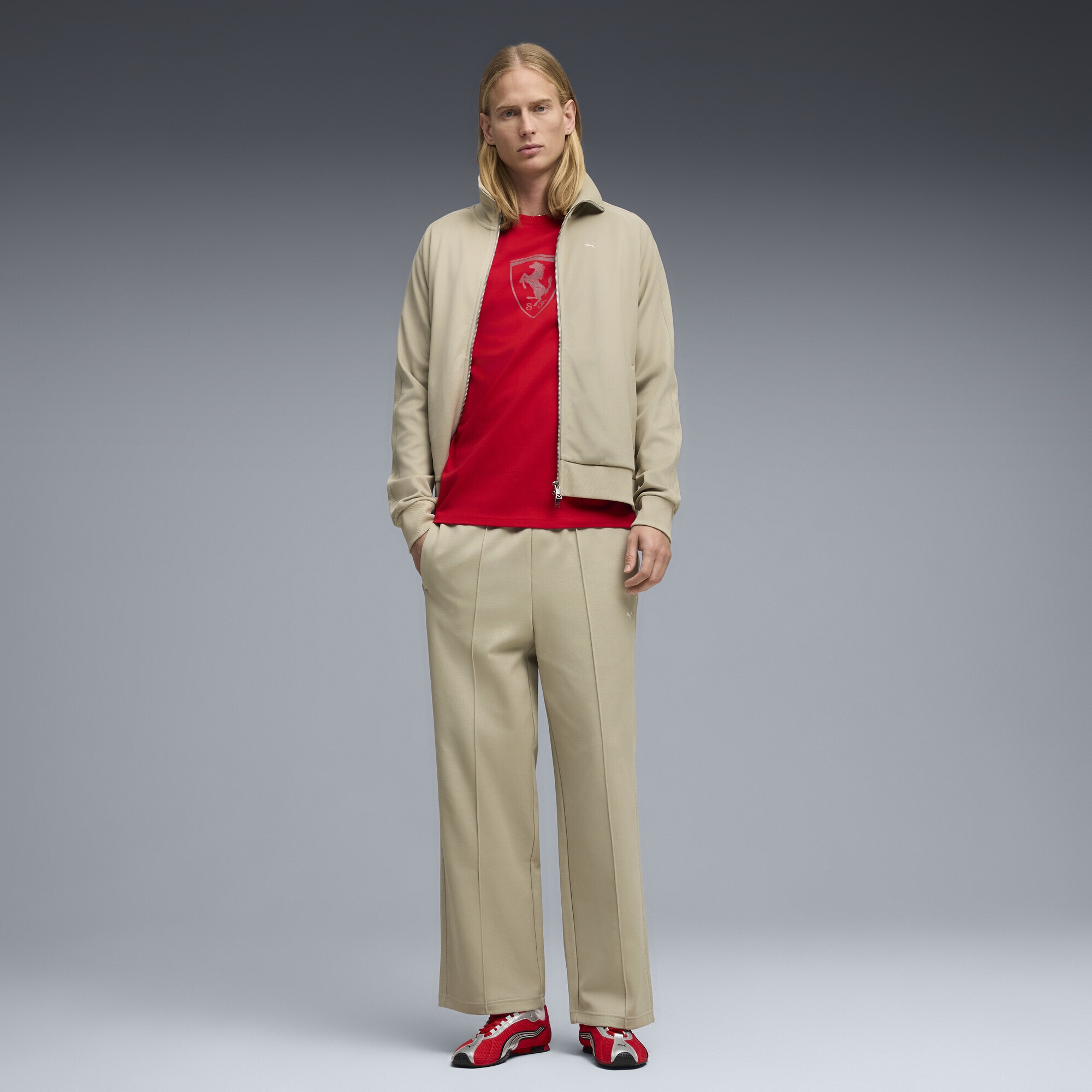 PUMA T-Shirt »Scuderia Ferrari Tonal Shield T-Shirt Herren«