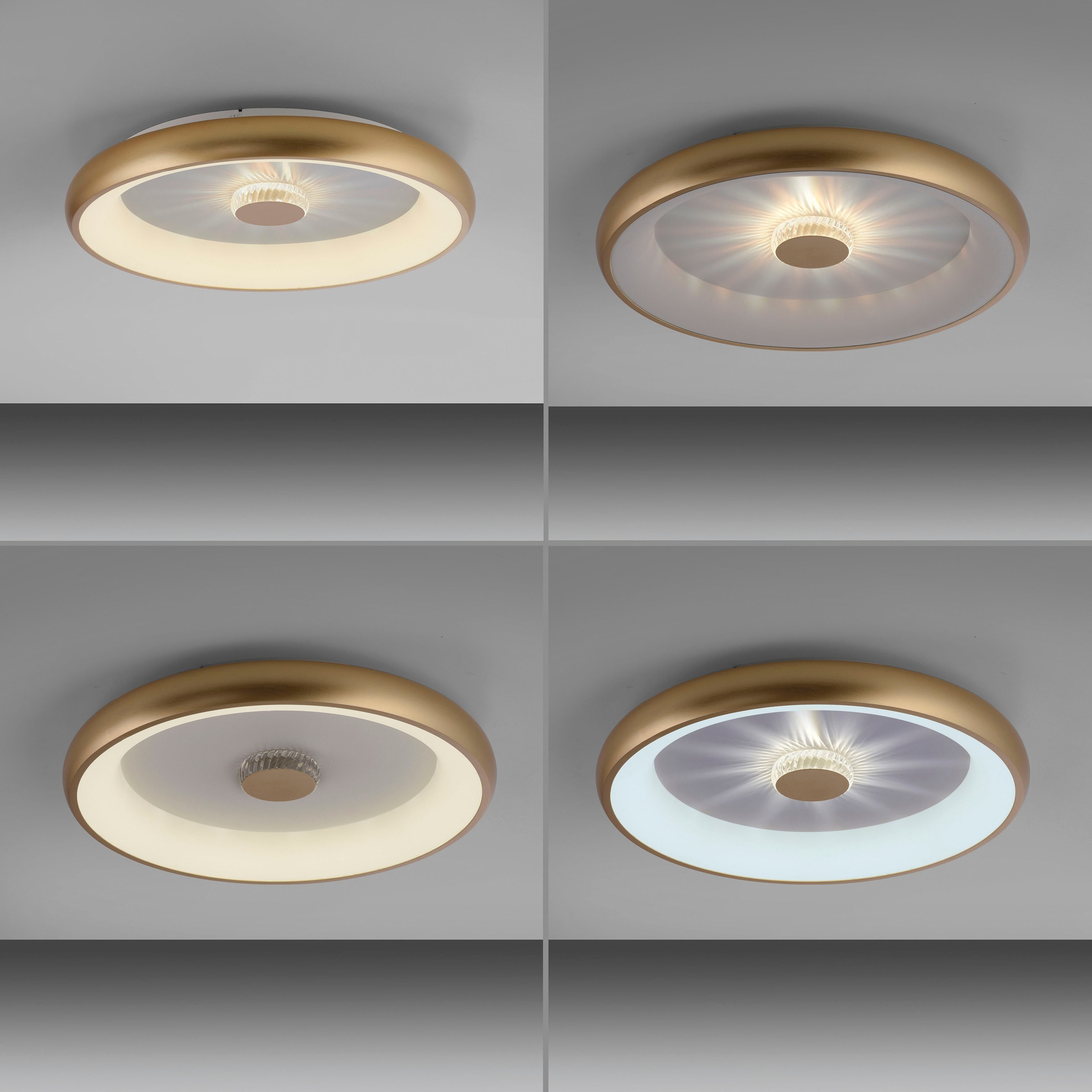 JUST LIGHT Deckenleuchte »VERTIGO«, 1 flammig, Leuchtmittel LED-Board | LED fest integriert