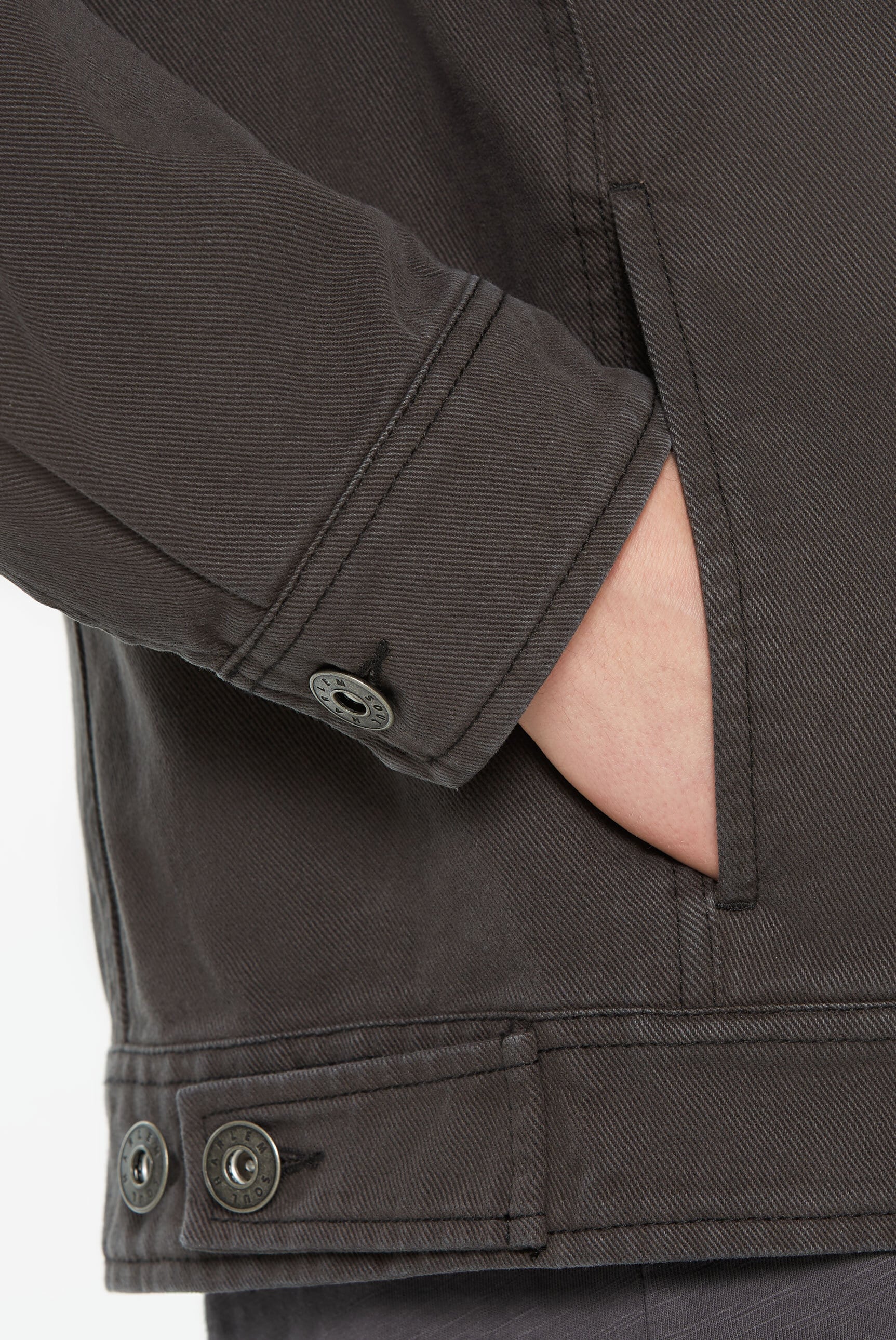 Harlem Soul Jeansjacke ohne Kapuze