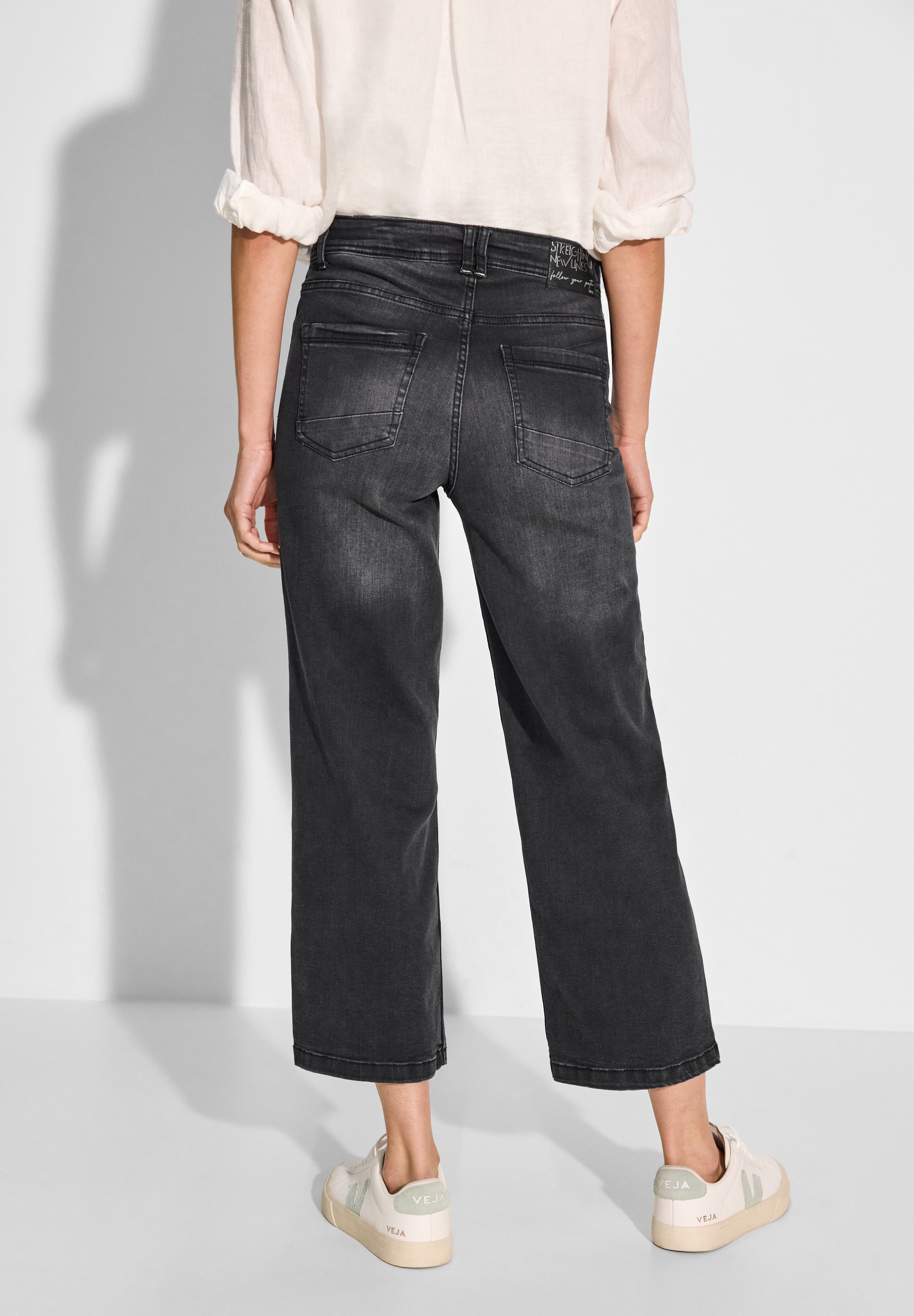 Cecil Loose-fit-Jeans, High Waist