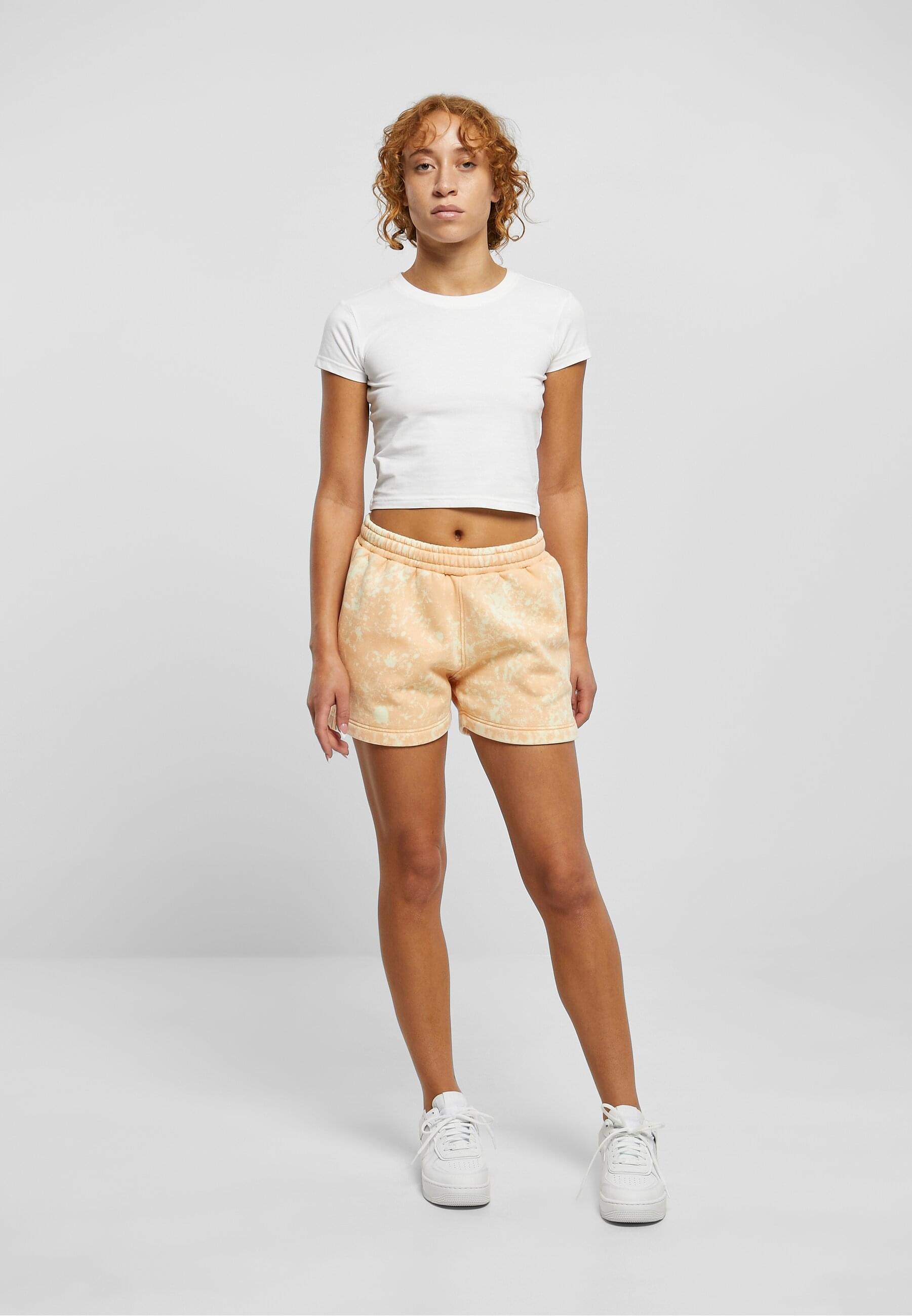 URBAN CLASSICS Sweatshorts »Urban Classics Damen Ladies Towel Washed Sweat Shorts«, (1 tlg.)