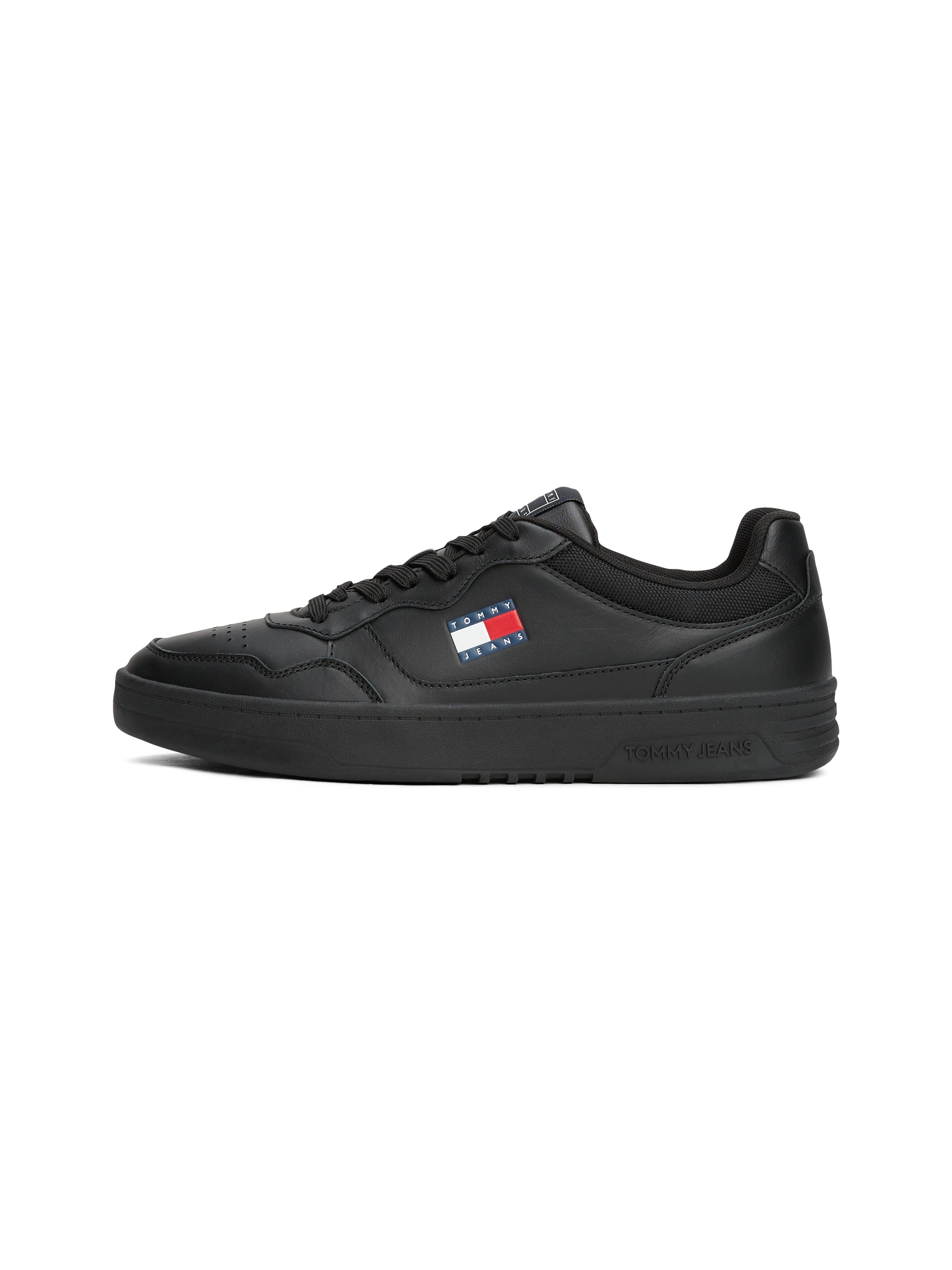 Tommy Jeans Sneaker »(NEW) TJM CUPSOLE LEATHER ESS«, Freizeitschuh, Halbschuh, Schnürschuh im Basket-Look