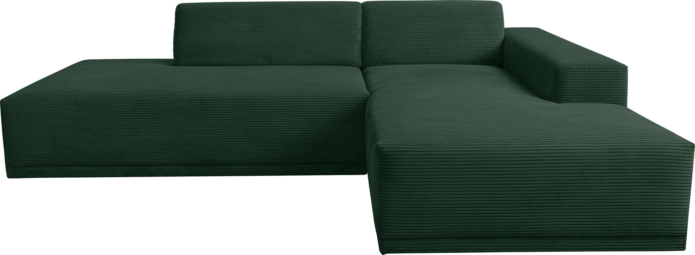 WERK2 Ecksofa "Apollo, hoher Sitzkomfort, aktuelles Design, Breite 264cm, L günstig online kaufen