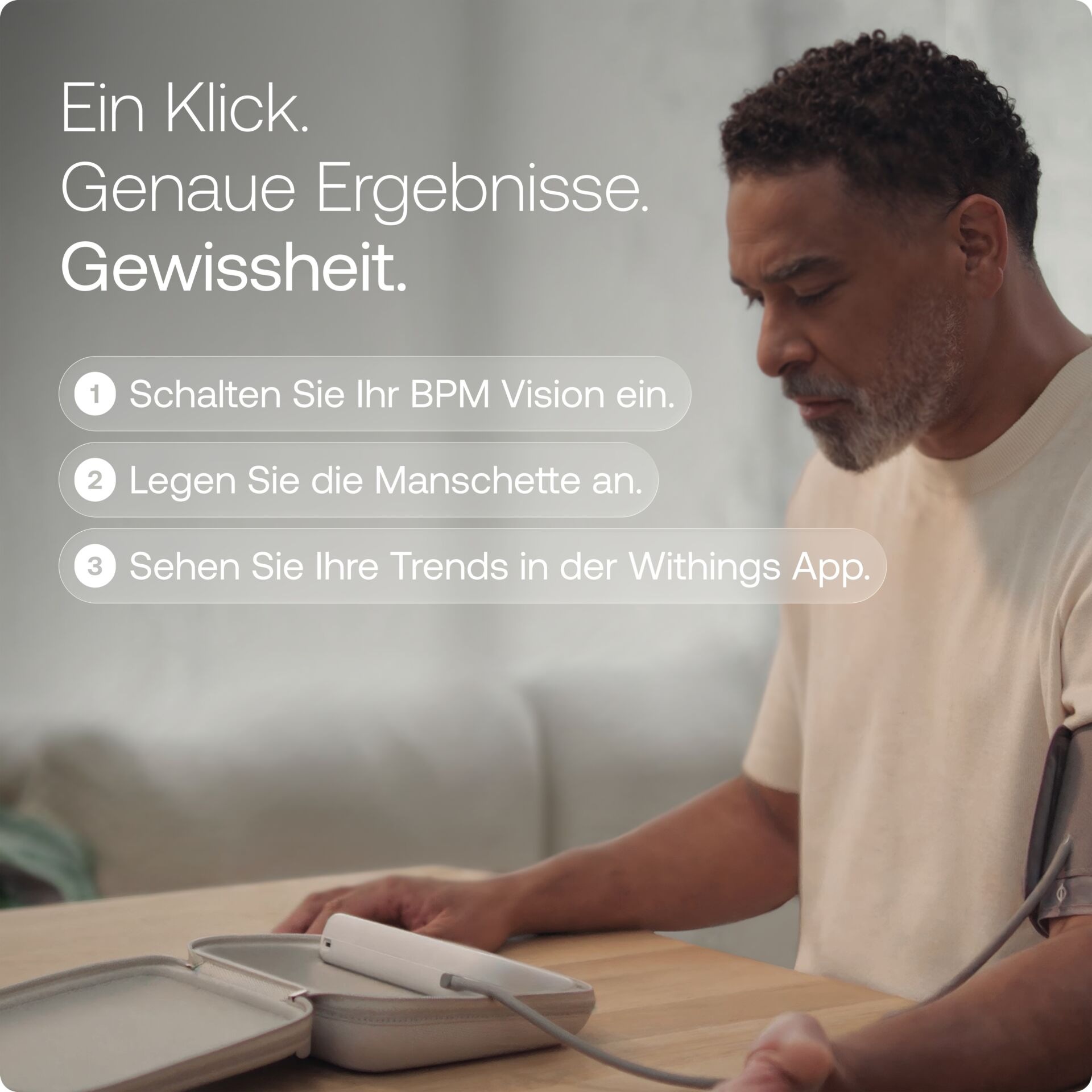Withings Blutdruckmessgerät »BPM Vision«