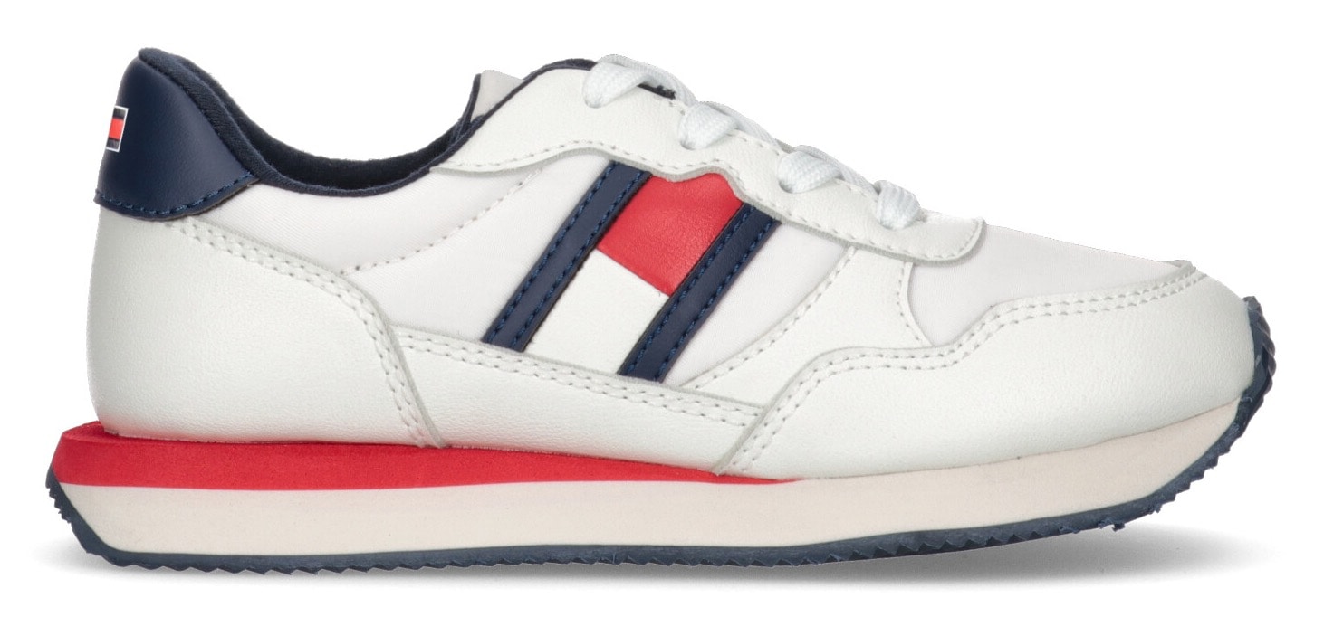 Black Friday Tommy Hilfiger Sneaker »FLAG LOW CUT LACE-UP SNEAKER«, mit  farbigem Sohleneinsatz | BAUR