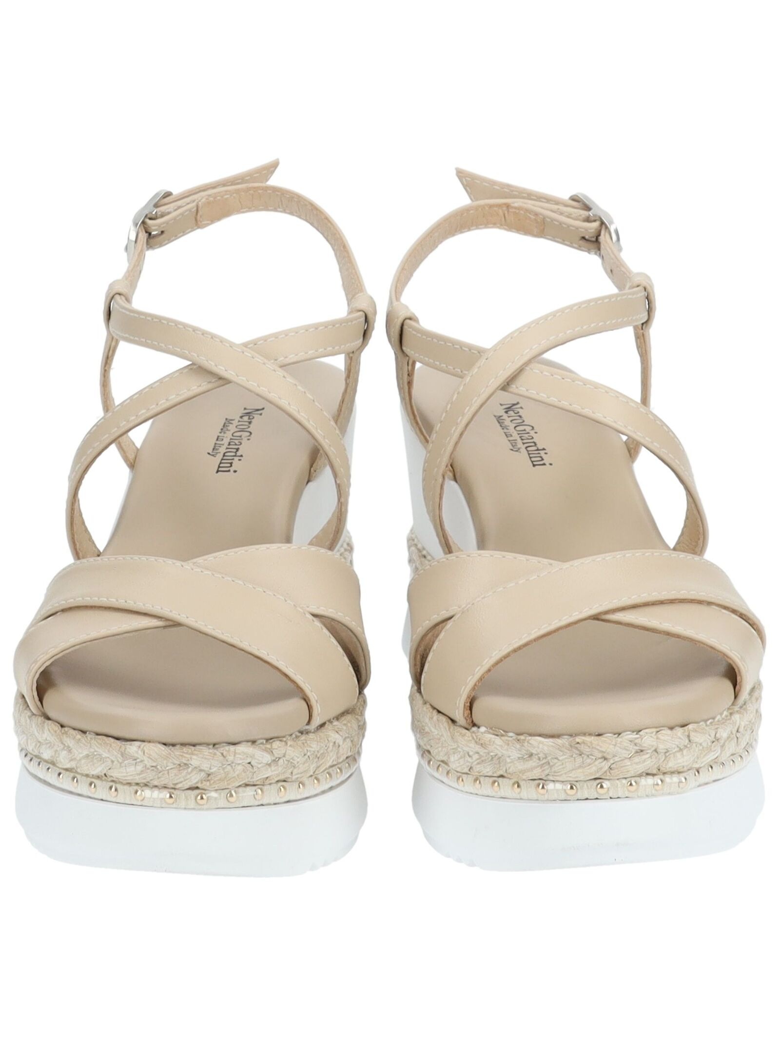 Nero Giardini Keilsandalette »Nero Giardini Sandalen Leder«