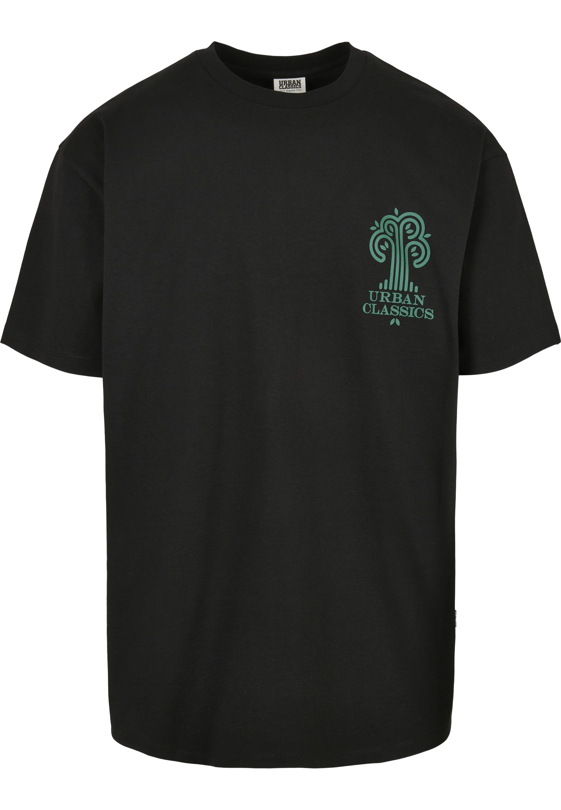 URBAN CLASSICS T-Shirt "Urban Classics Herren Organic Tree Logo Tee" 1 Stk.