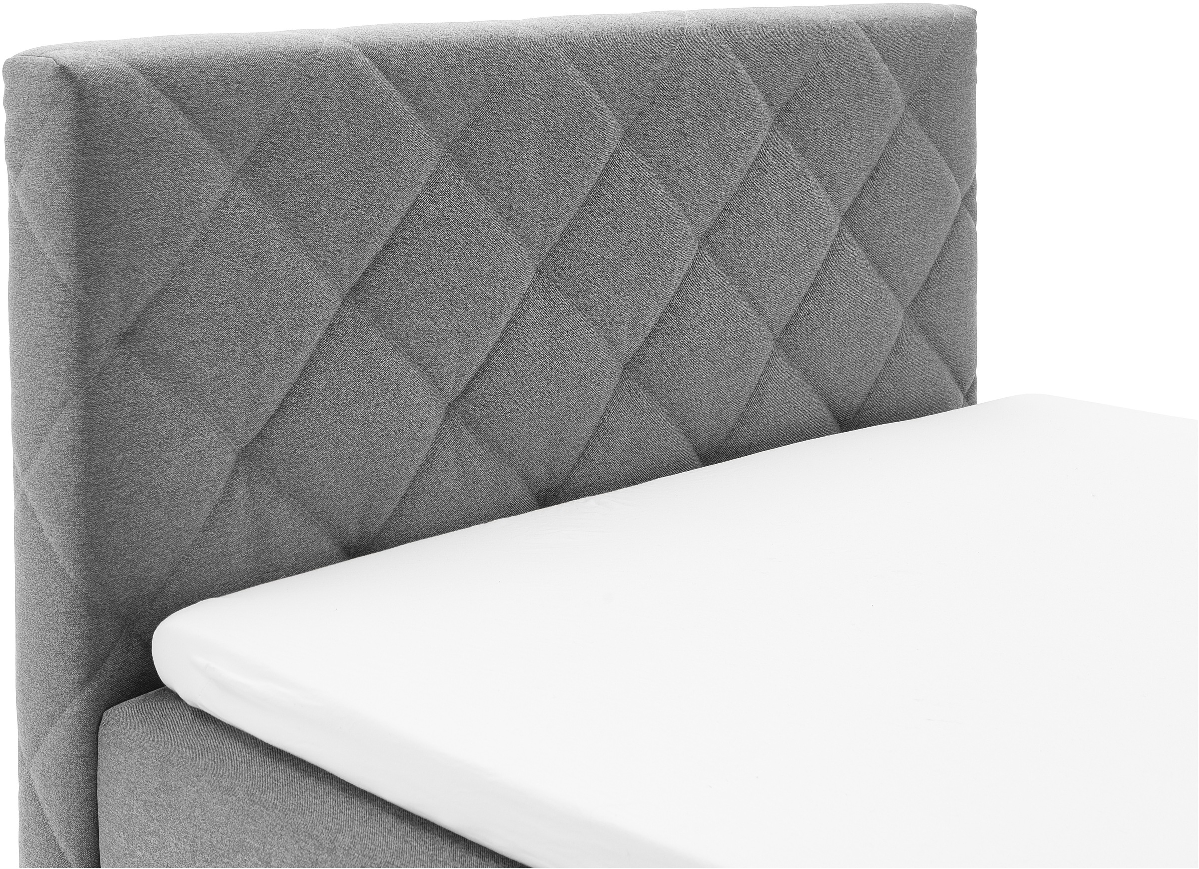 meise.möbel Boxspringbett »Messina«, inkl. Bettkasten, LED-Beleuchtung und Topper