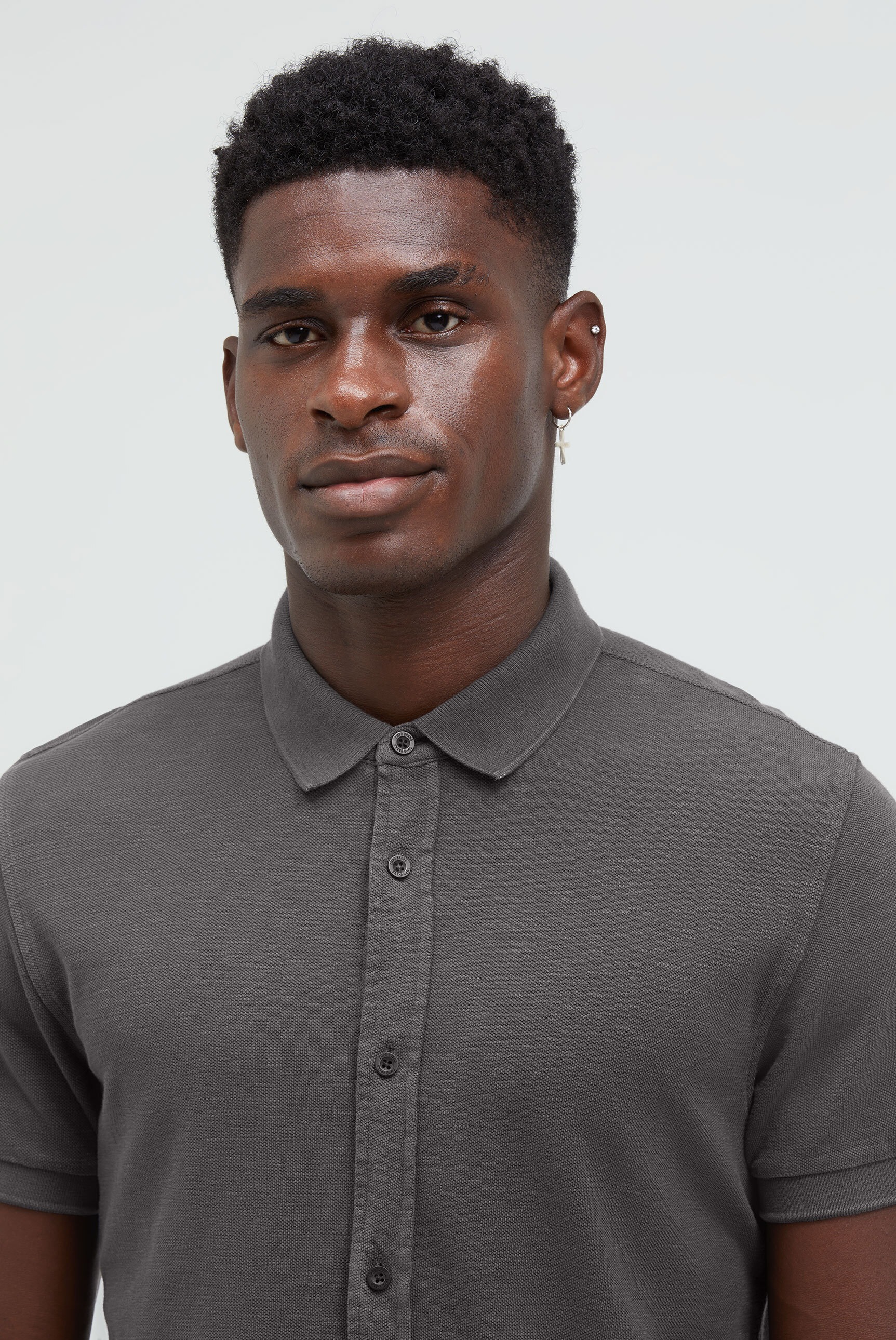 CMPD Kurzarmhemd aus Baumwolle