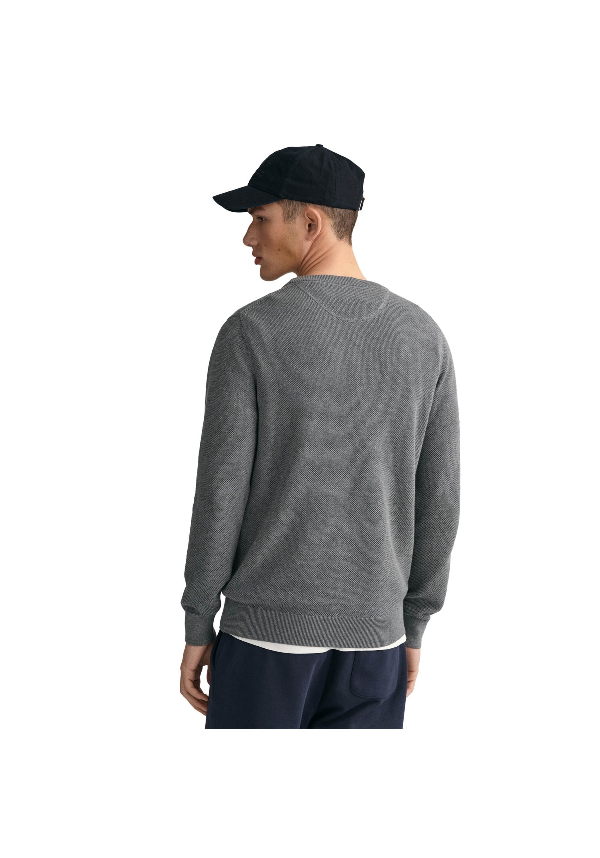 Gant Sweater »Strickpullover COTTON PIQUE C-NECK«