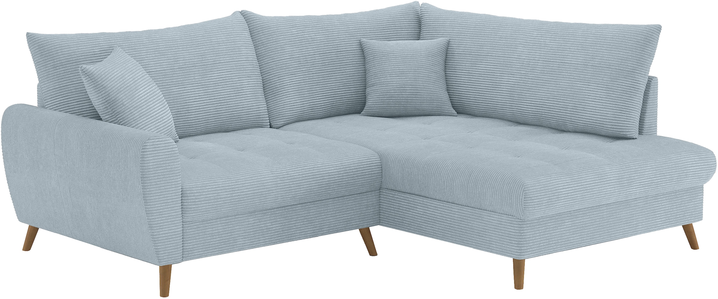 Mr. Couch Ecksofa "Blackburn II, L-Form" Mit Kaltschaumpolsterung bis 140 k günstig online kaufen