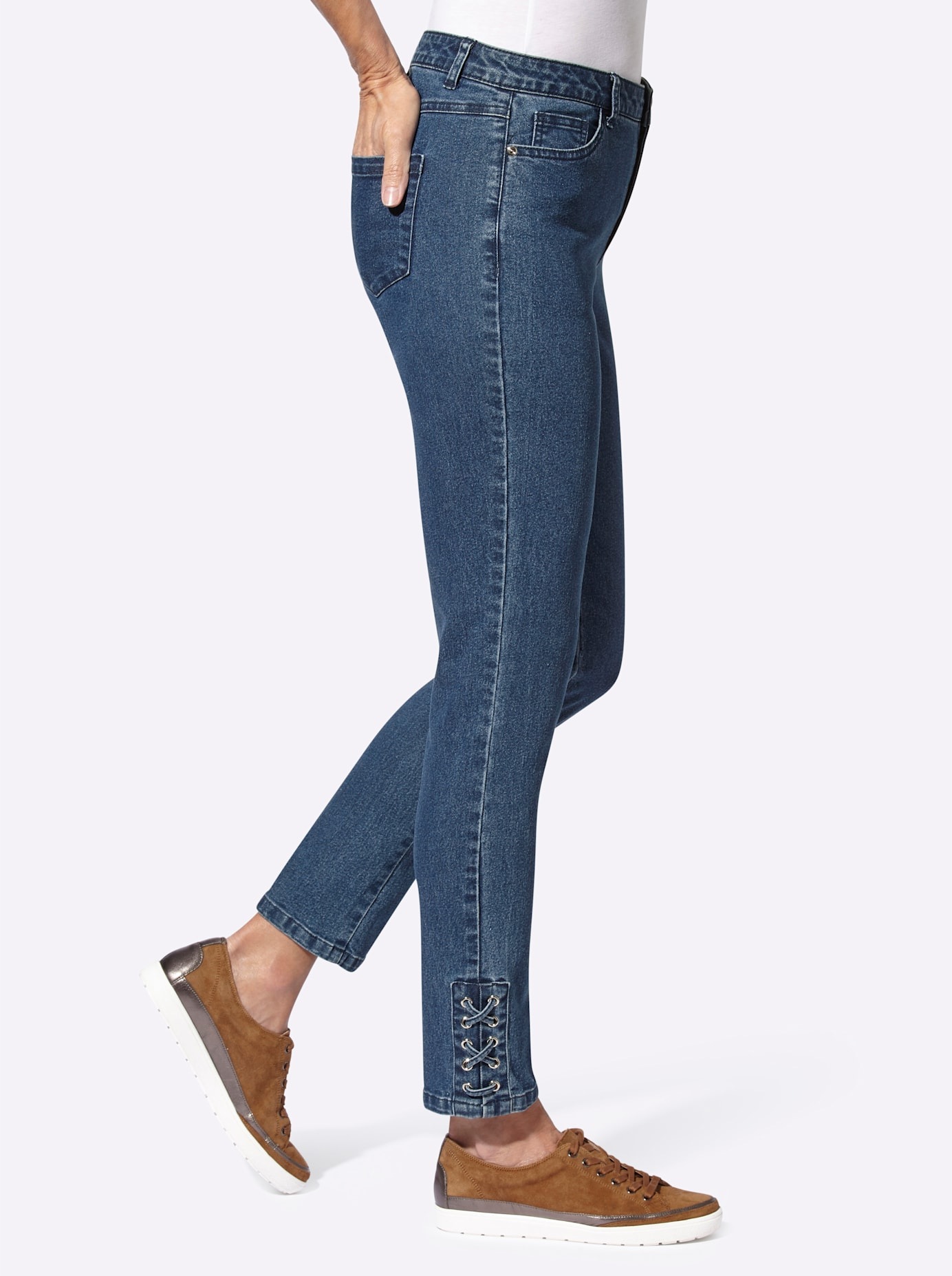 Casual Looks Bequeme Jeans, (1 tlg.)