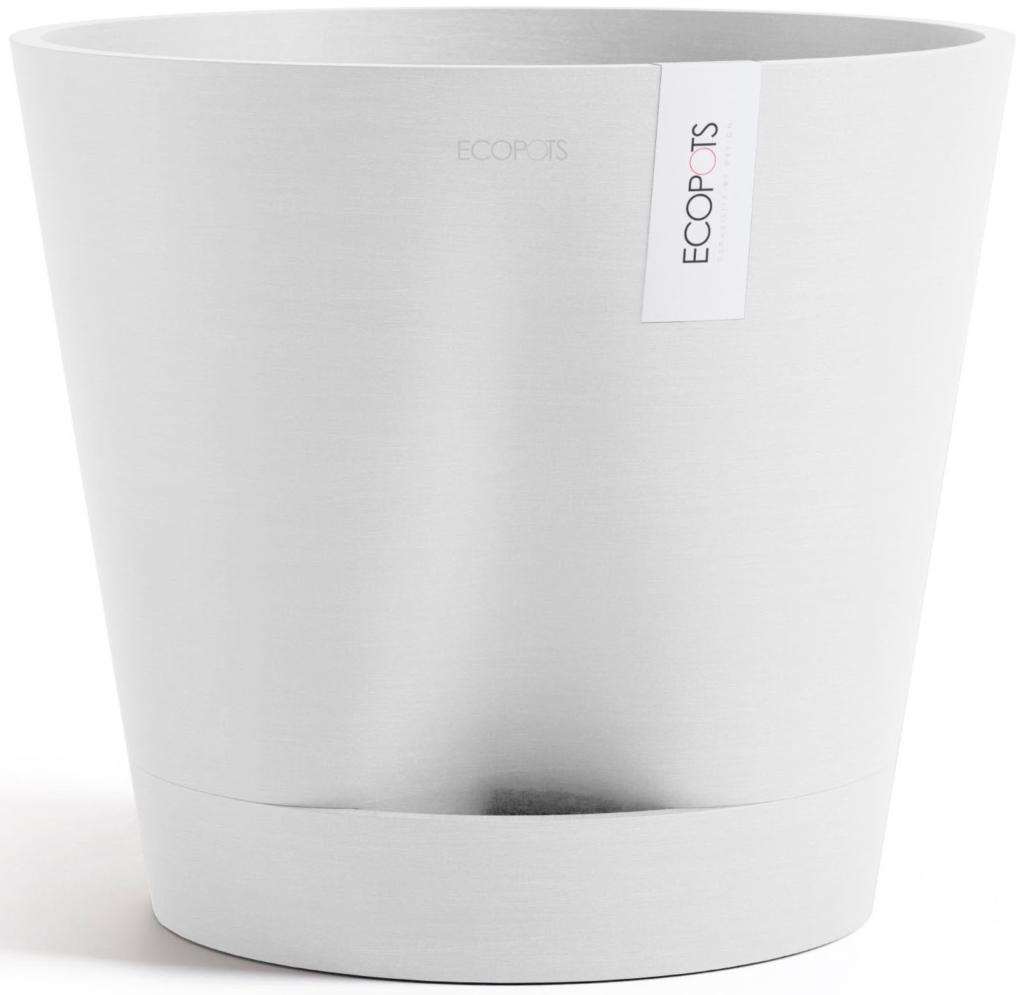 ECOPOTS Blumentopf »Venice 2 40 Weiß« für den Innenbereich