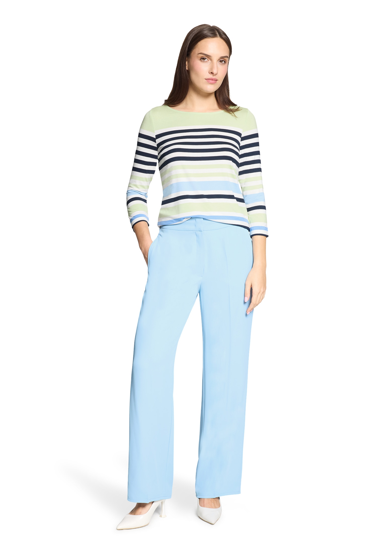 Betty Barclay 3/4-Arm-Shirt »Damen mit U-Boot-Ausschnitt« 1 Stk.