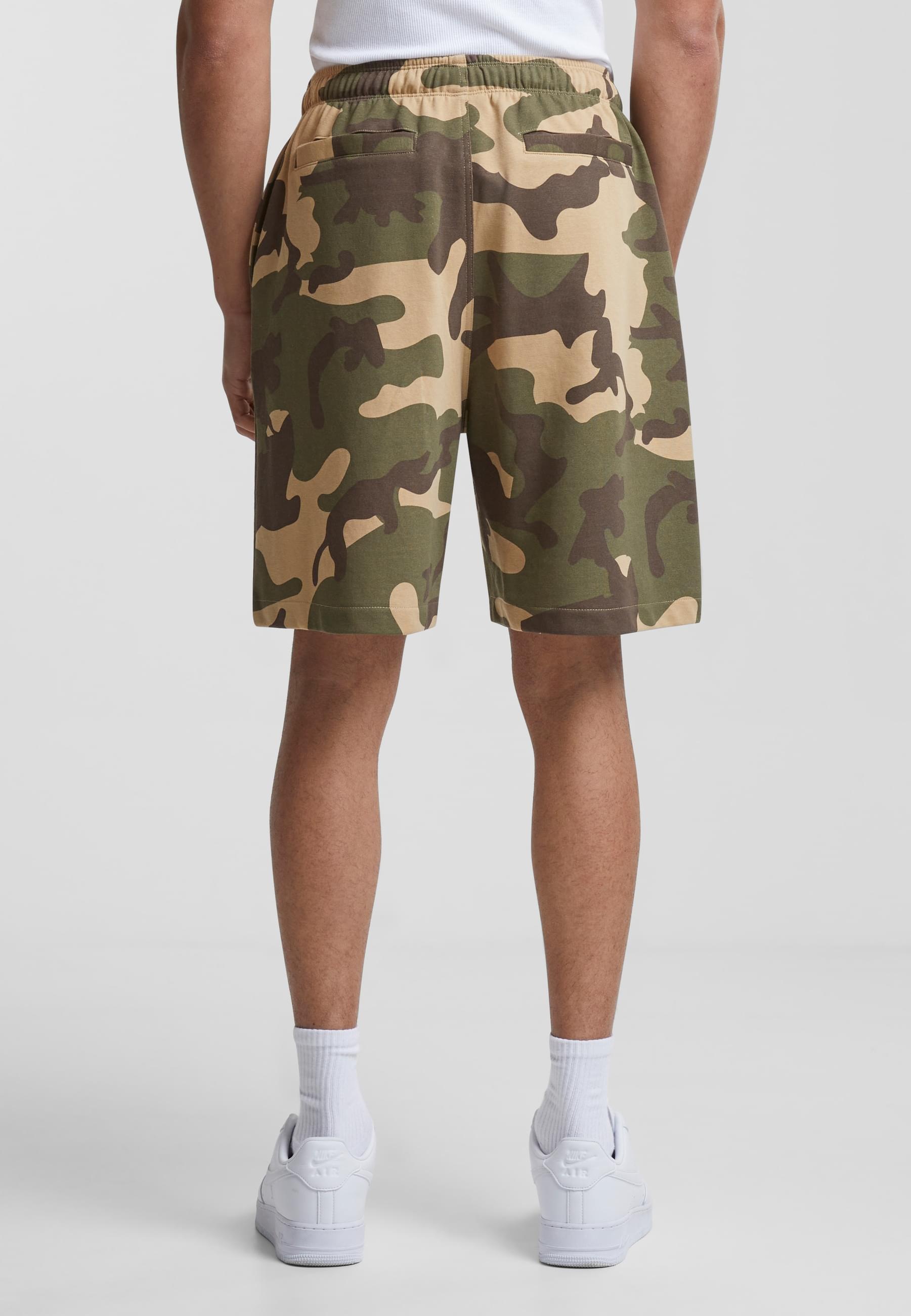 URBAN CLASSICS Shorts »Urban Classics Herren Easy Camo Shorts«, (1 tlg.)