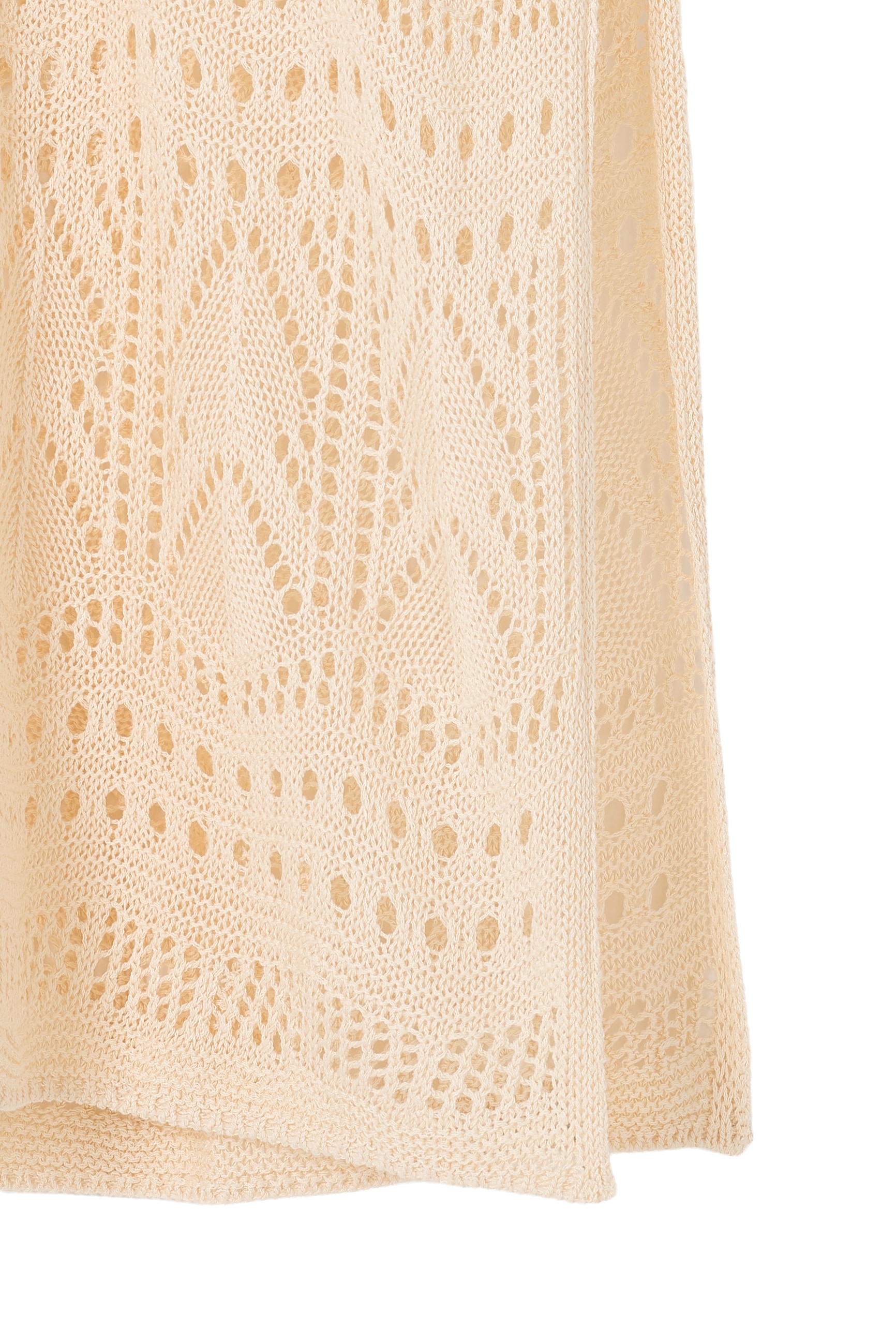 s.Oliver Strickkleid, in Maxilänge, leicht transparentes Strandkleid