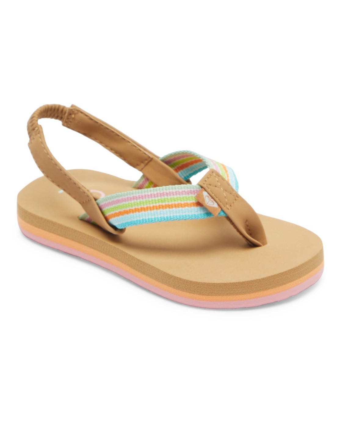 ROXY Kinder Sandale "Colbee", Gr. 6, bunt, Obermaterial: 85% Polyester/15% synthetisches PU, Futter:, Außensohle: 100% Gummi, Schuhe